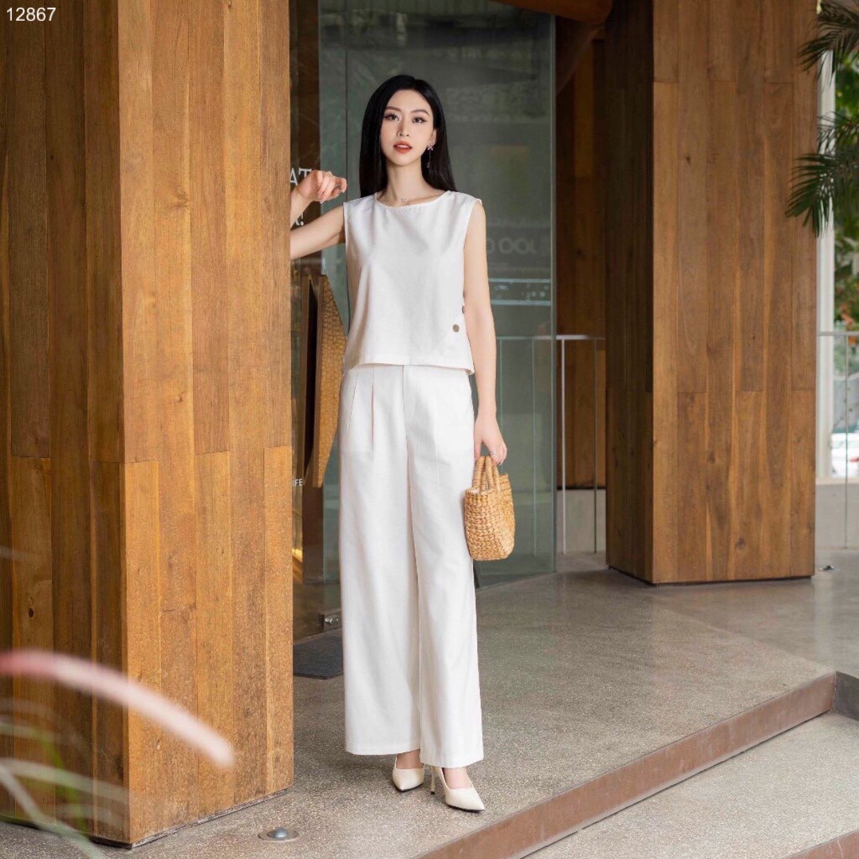 Set sát nách quần xuông