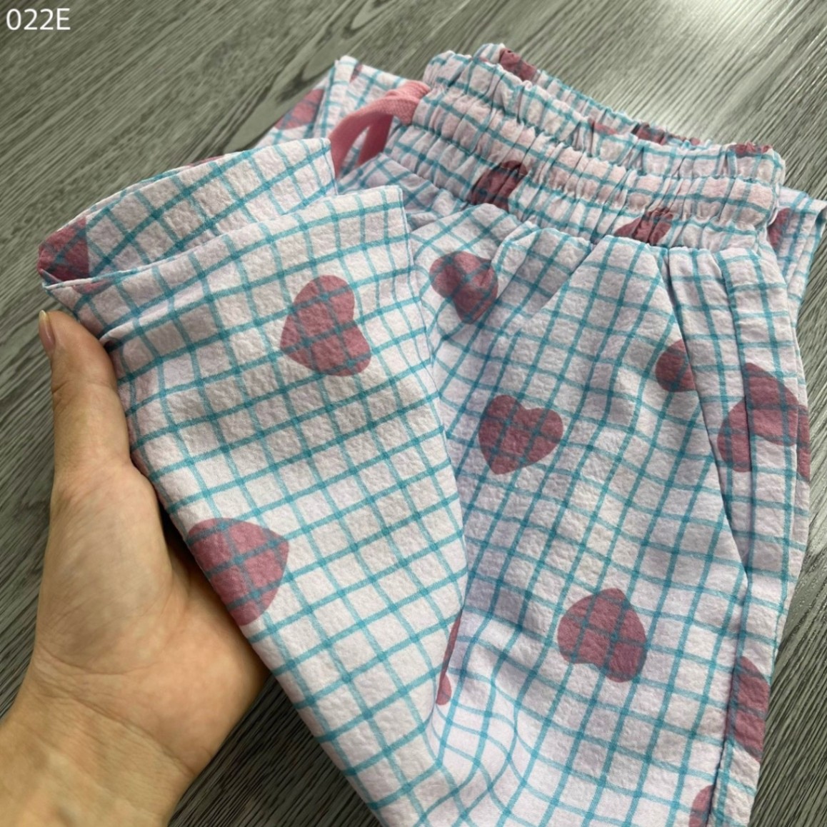 Quần baggy họa tiết