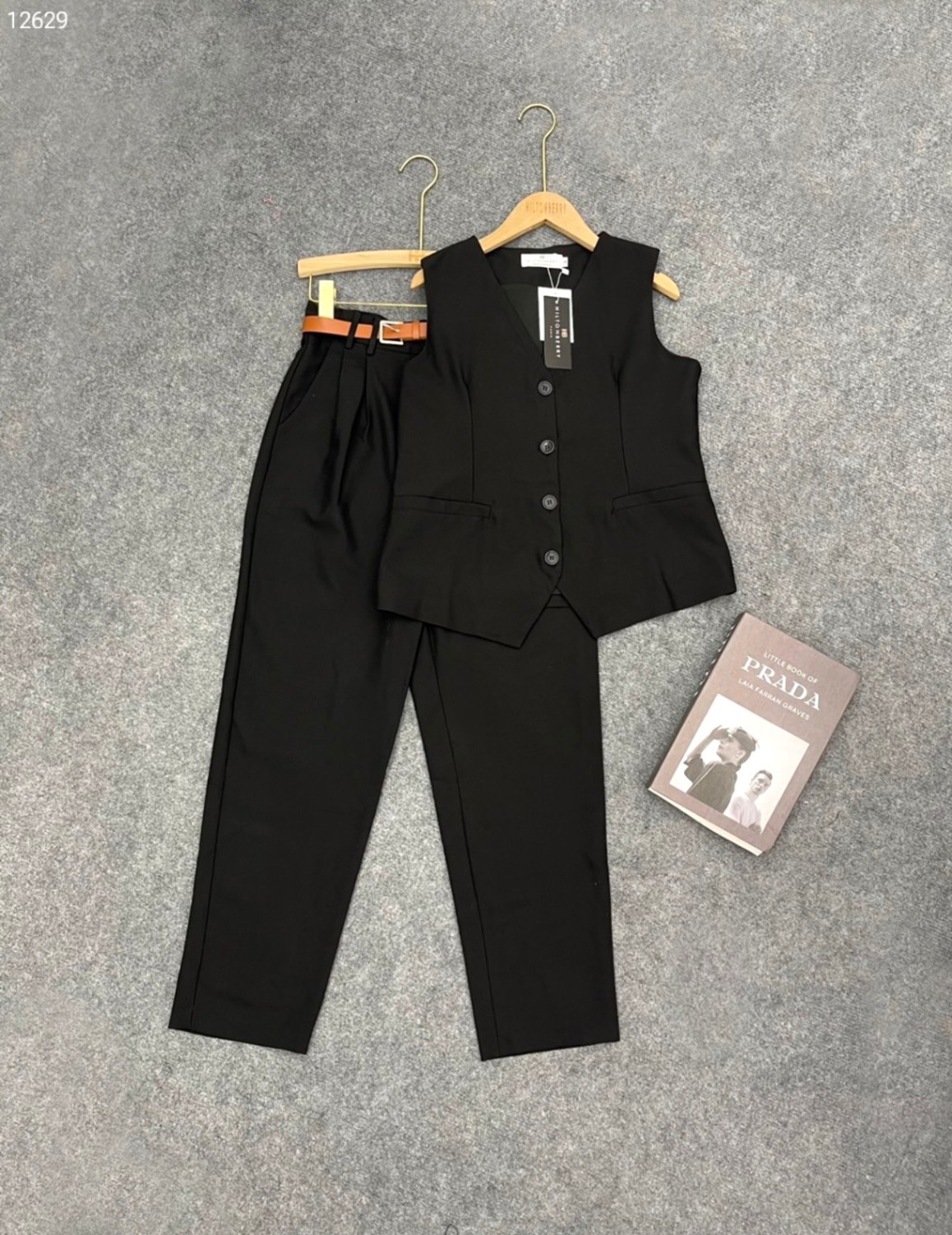 Set áo sắt nách quần form baggy