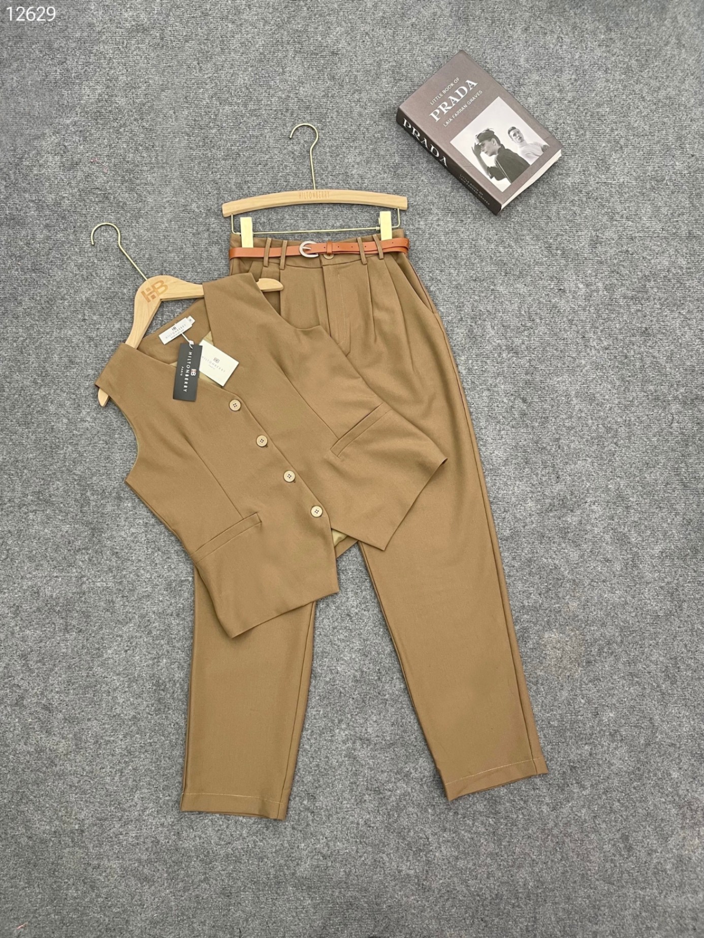 Set áo sắt nách quần form baggy