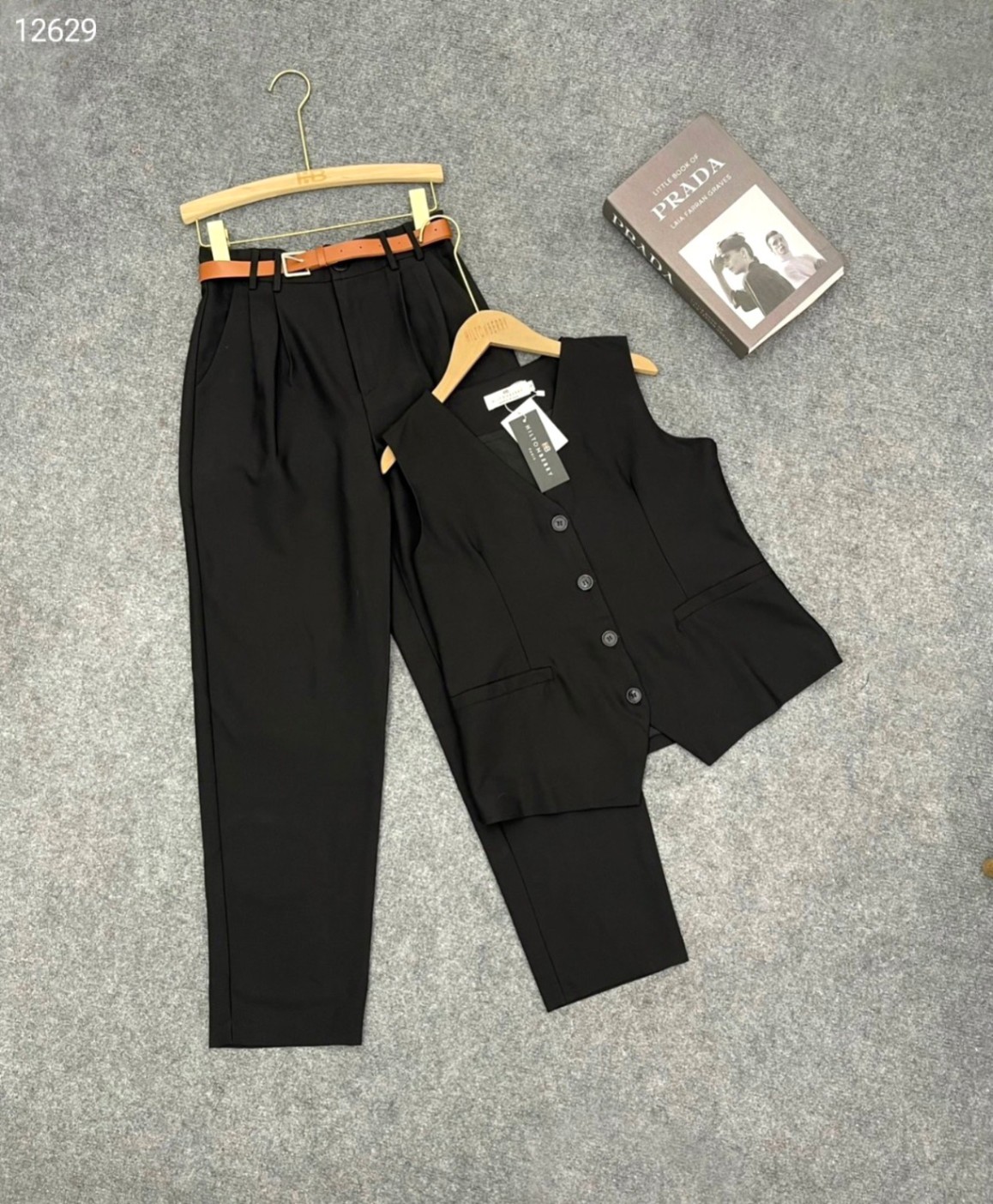 Set áo sắt nách quần form baggy
