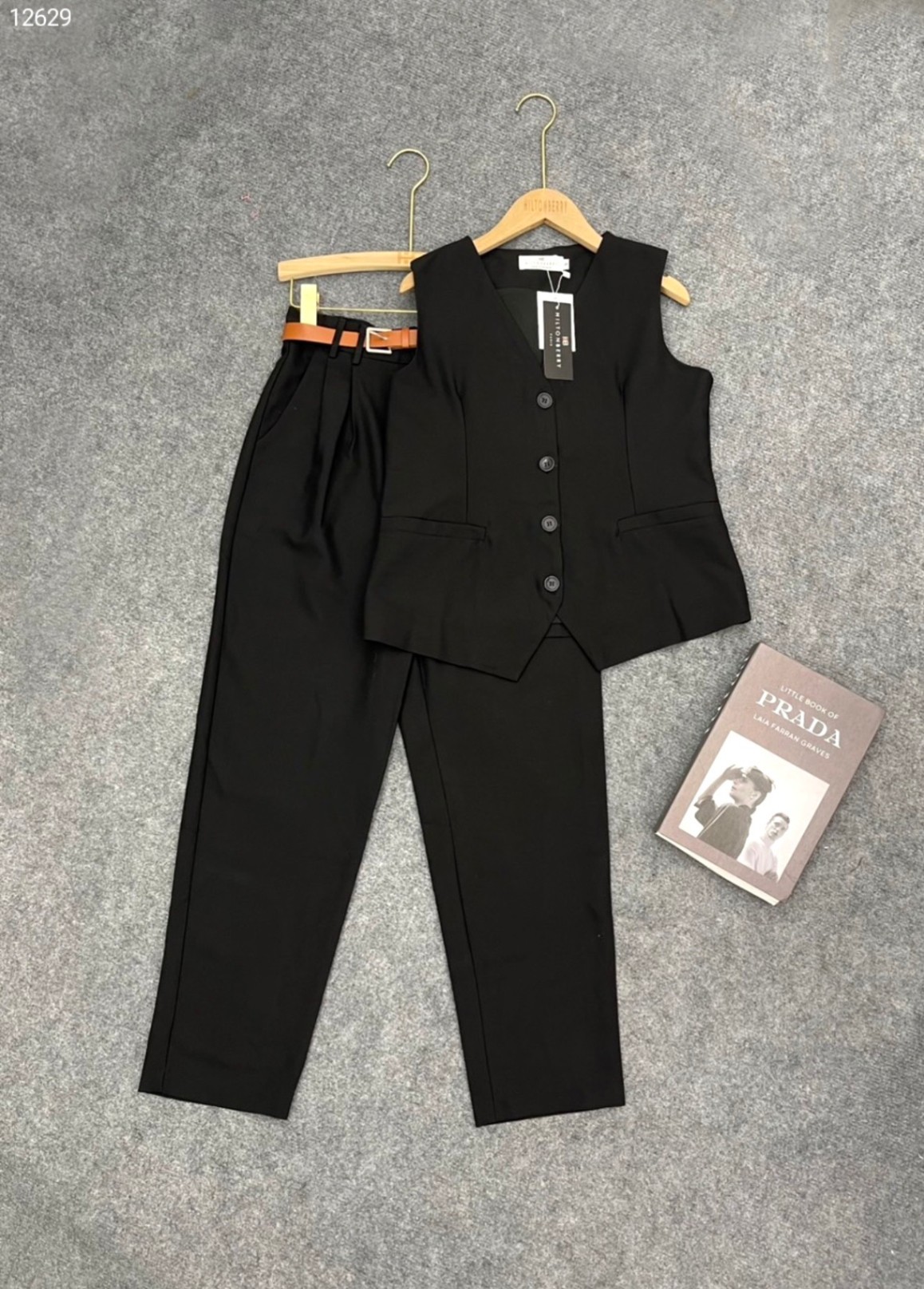 Set áo sắt nách quần form baggy