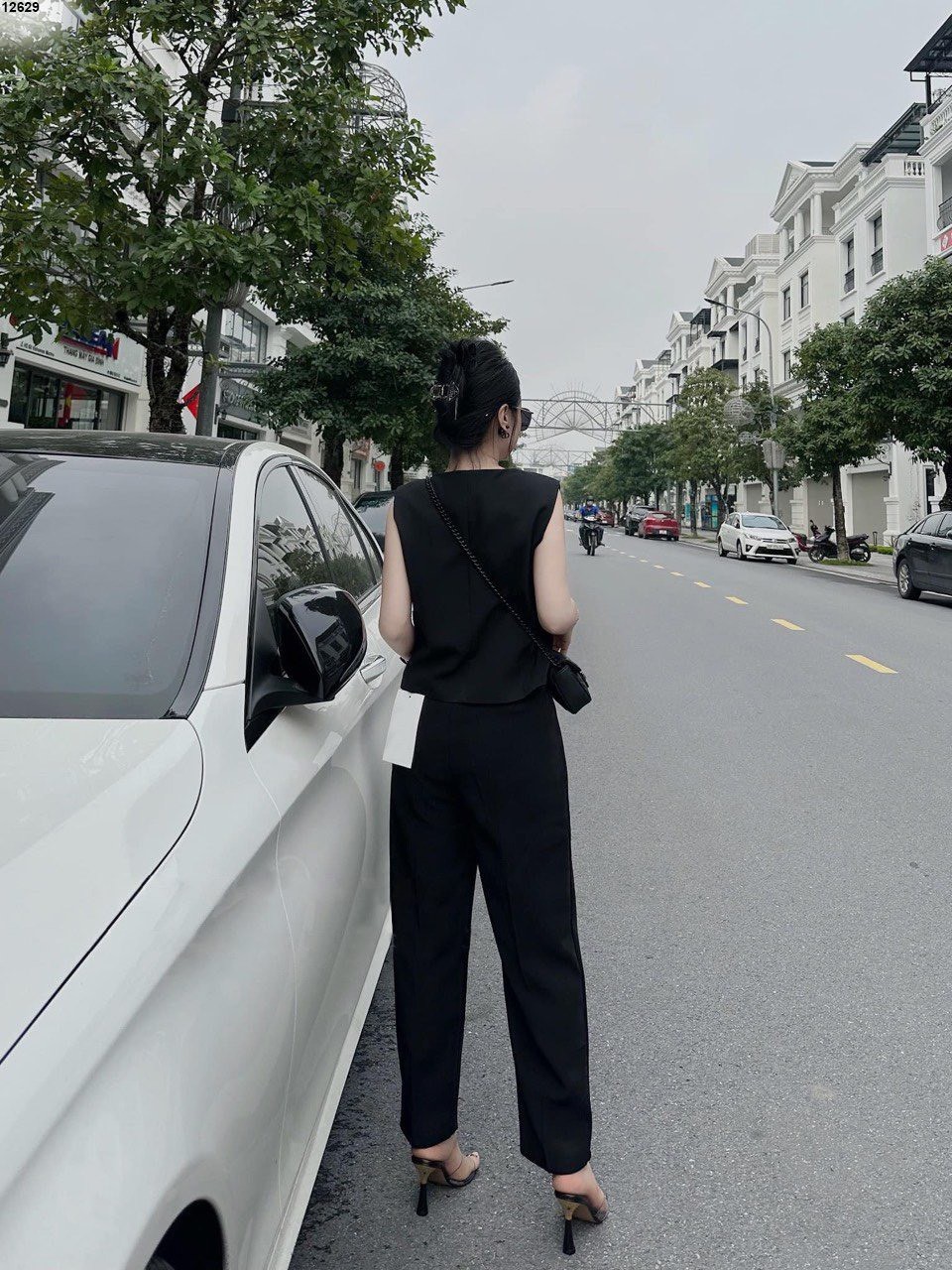 Set áo sắt nách quần form baggy