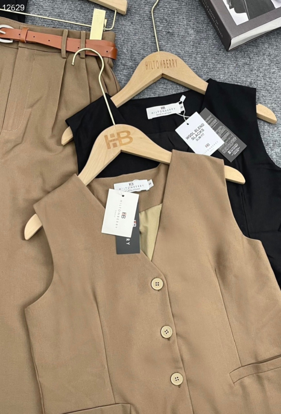 Set áo sắt nách quần form baggy