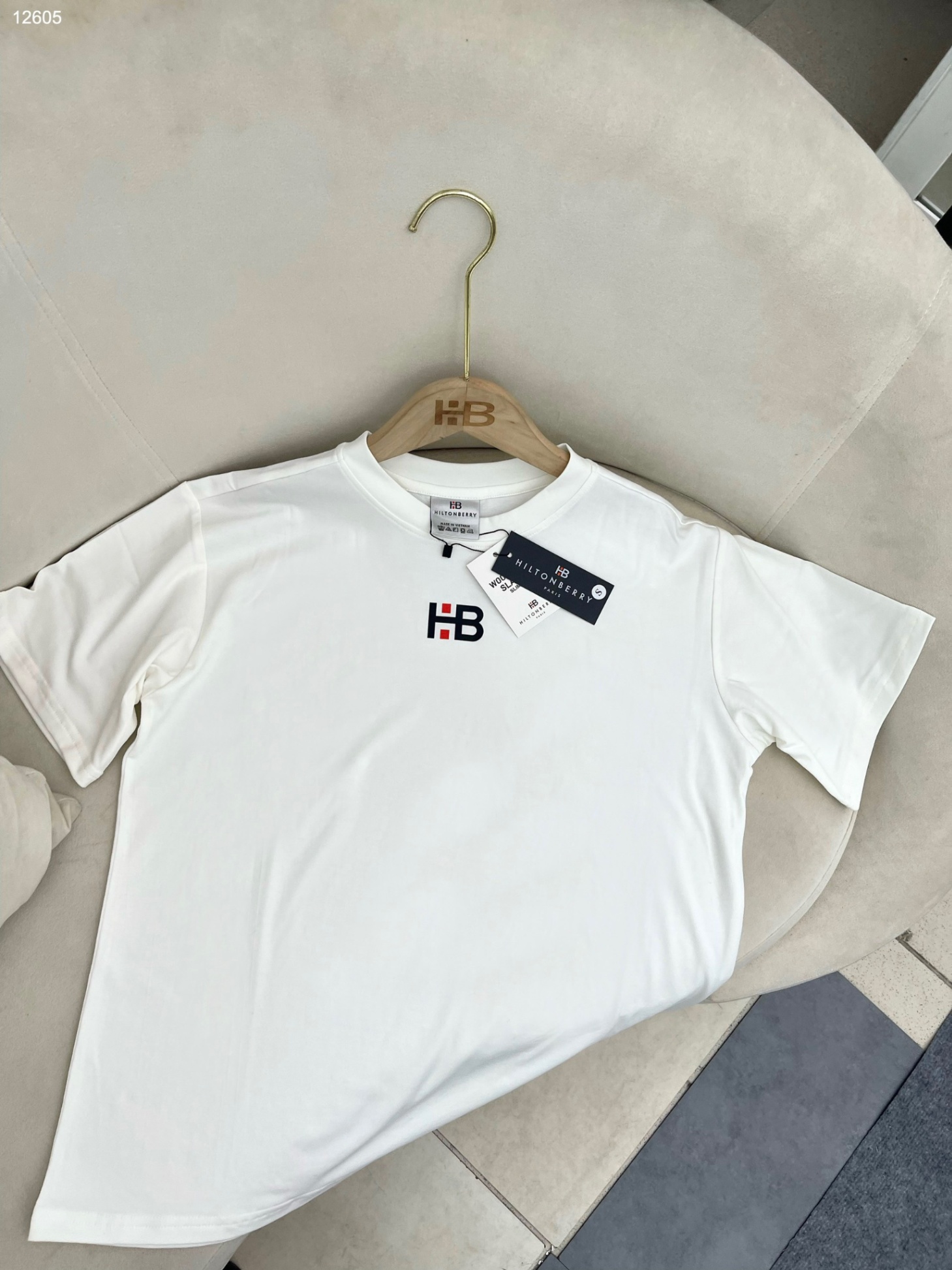Set bộ áo phông quần kẻ