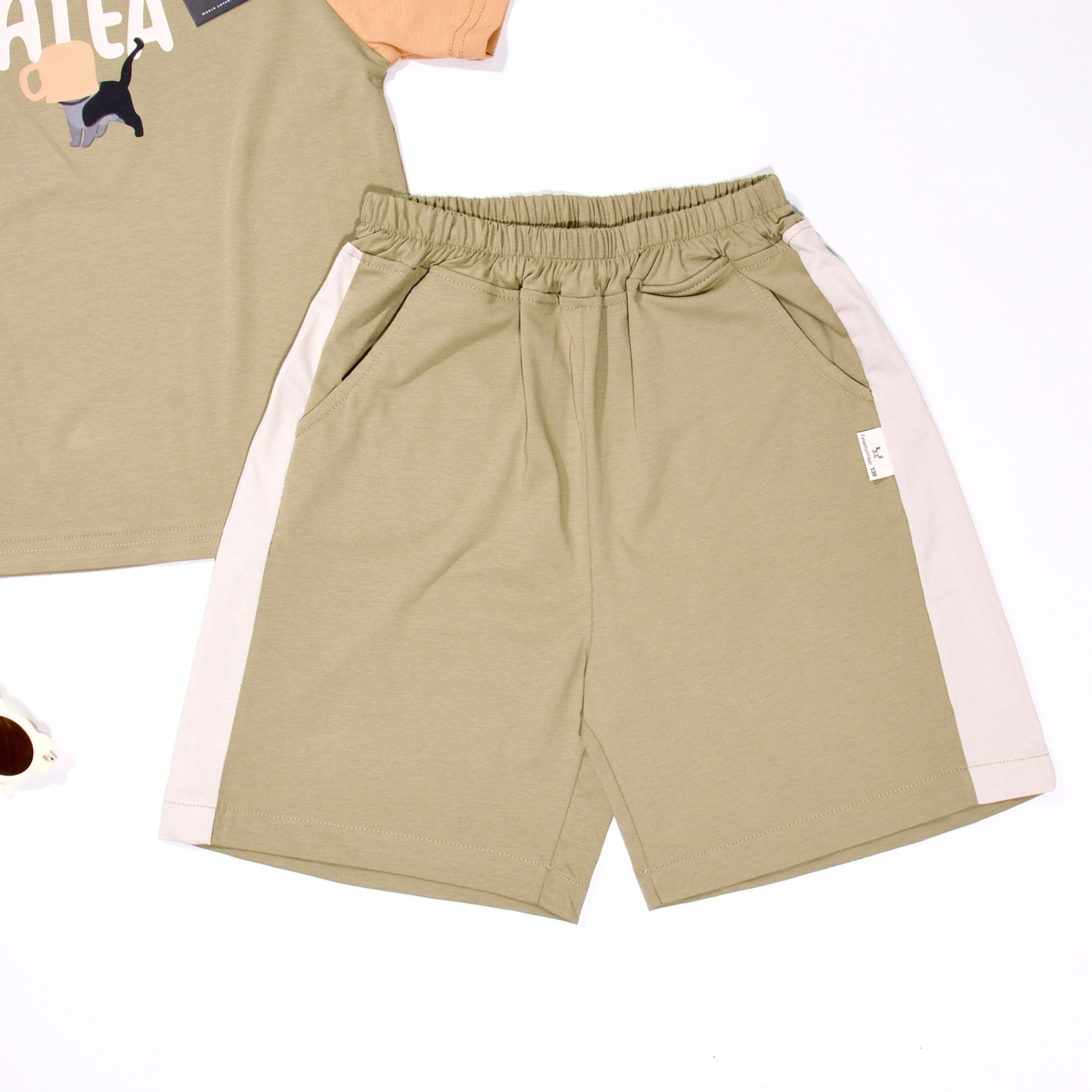 Bộ cotton bé trai Rinoboss kids Catea