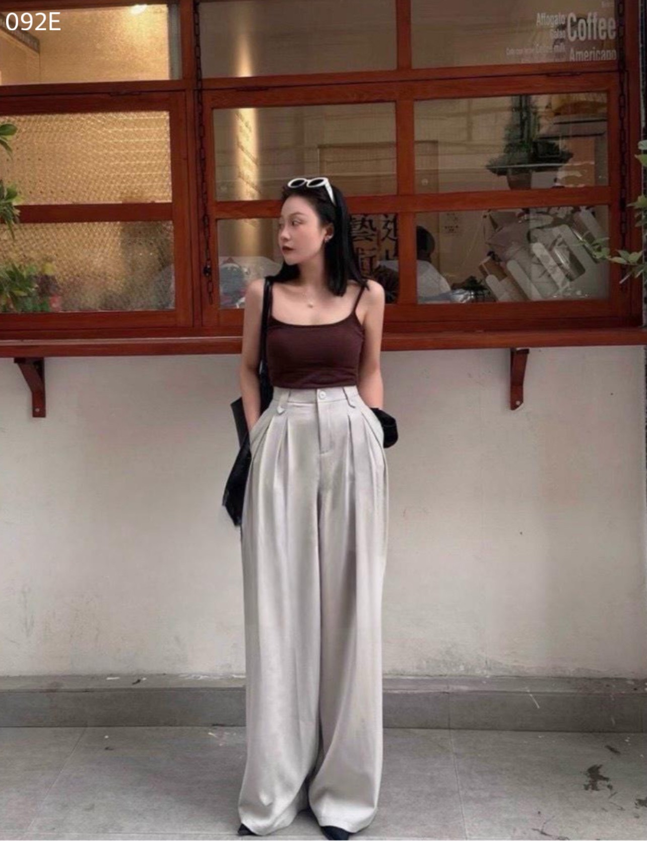 Quần suông form rộng