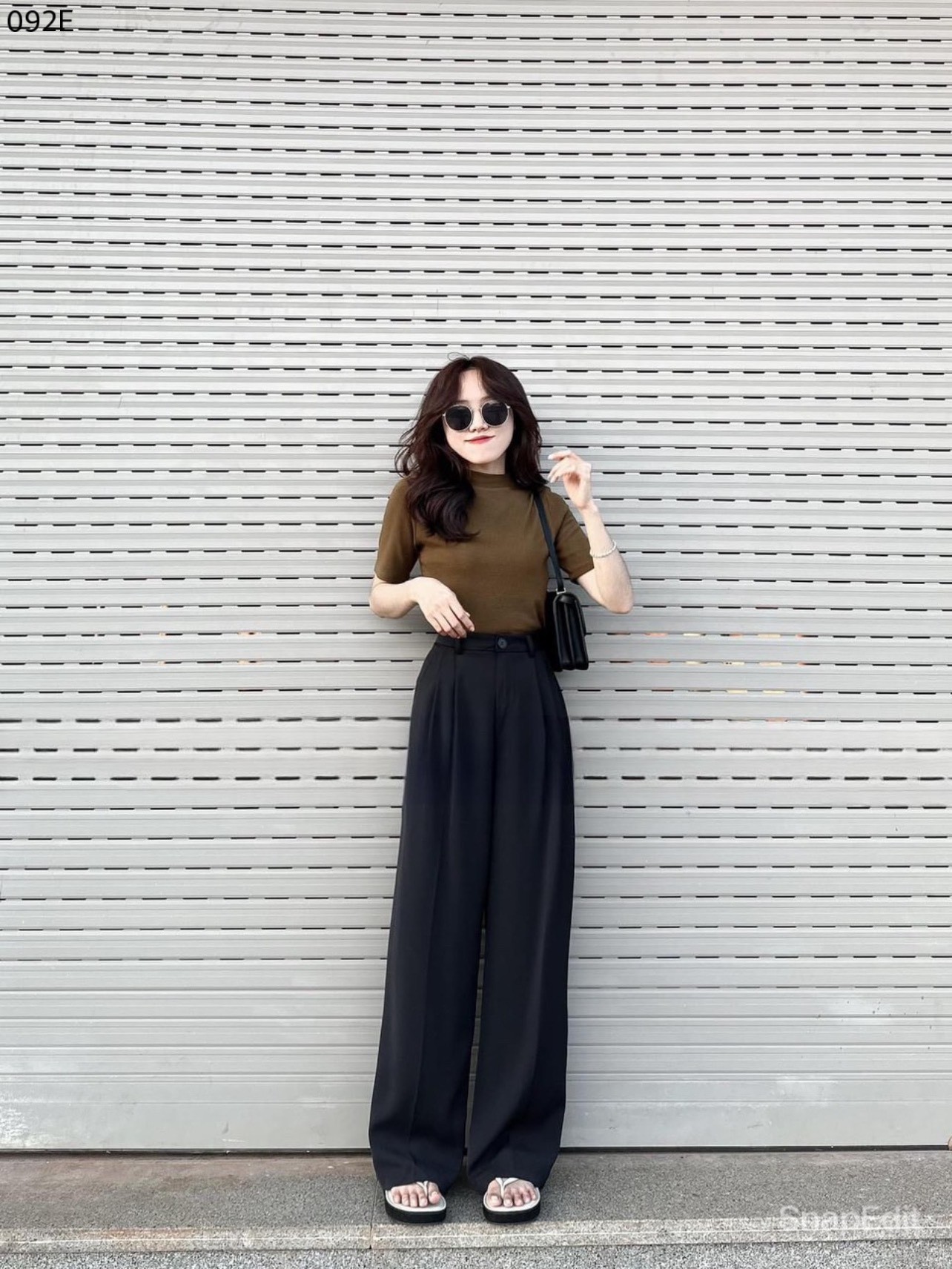 Quần suông form rộng
