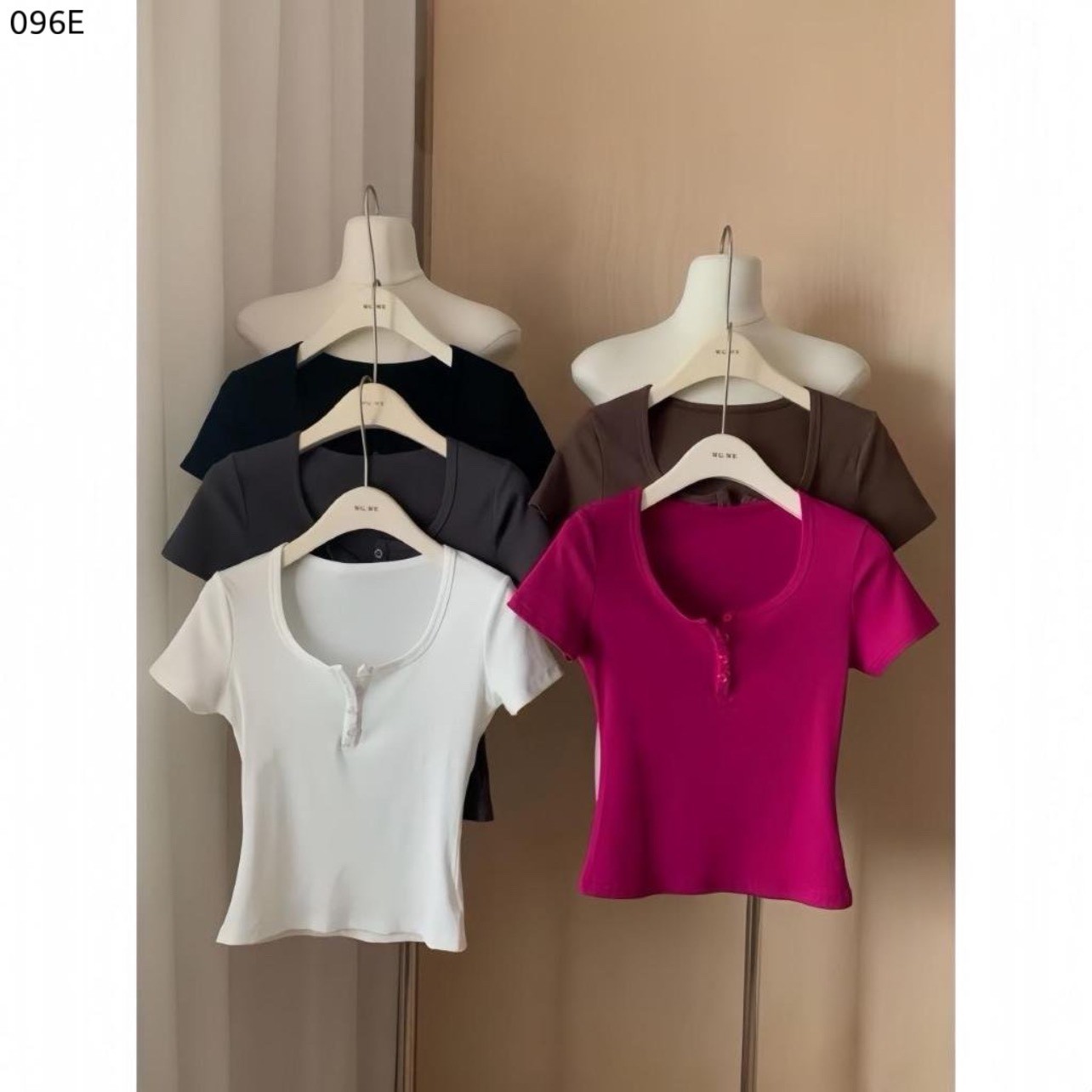 Set áo thun 3 cúc