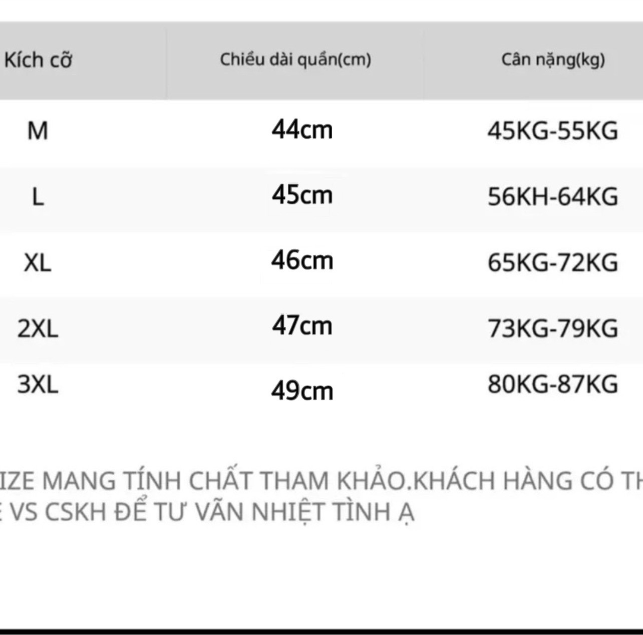 Short kaki