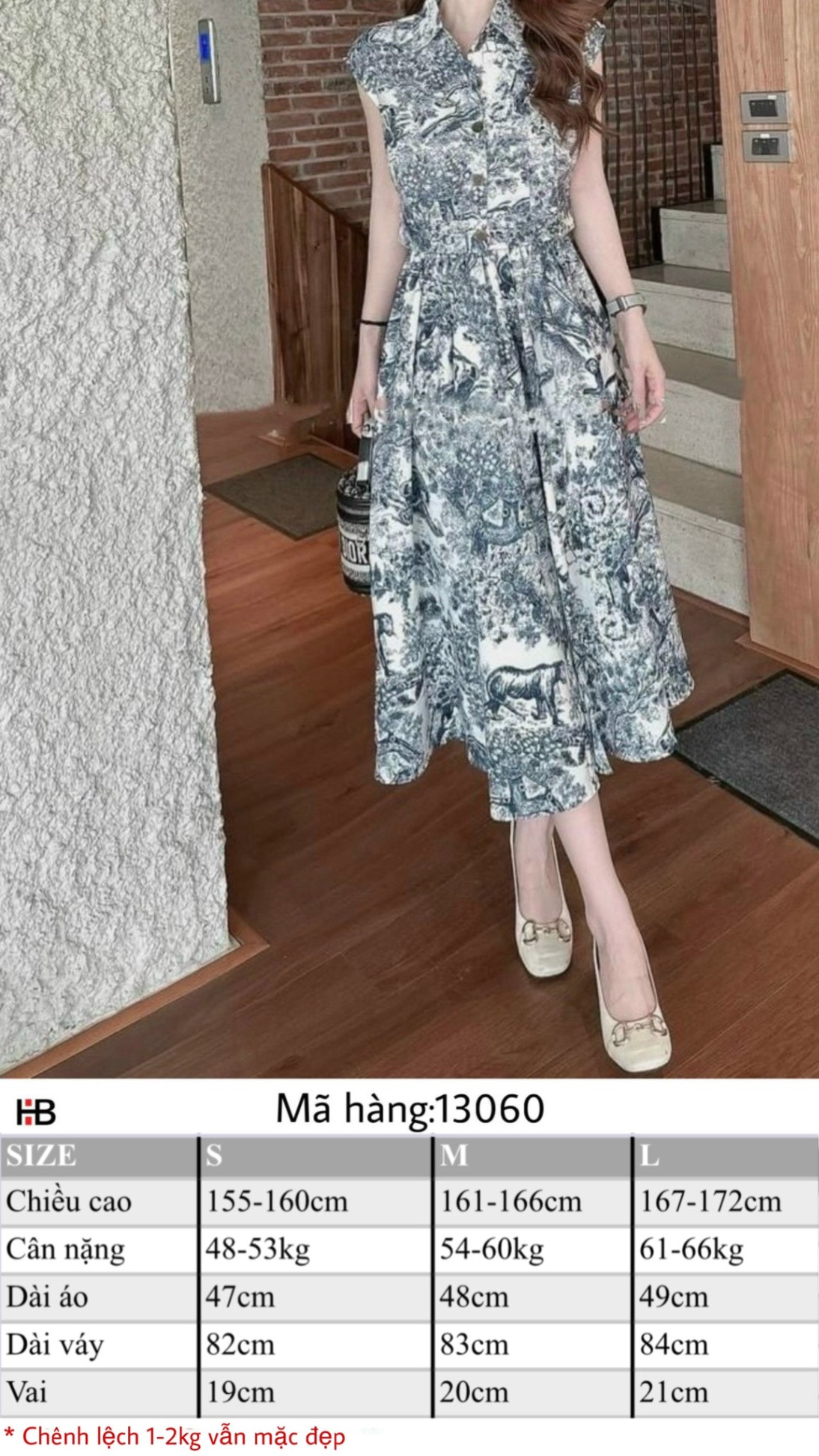 Set đầm lụa cổ sơ mi