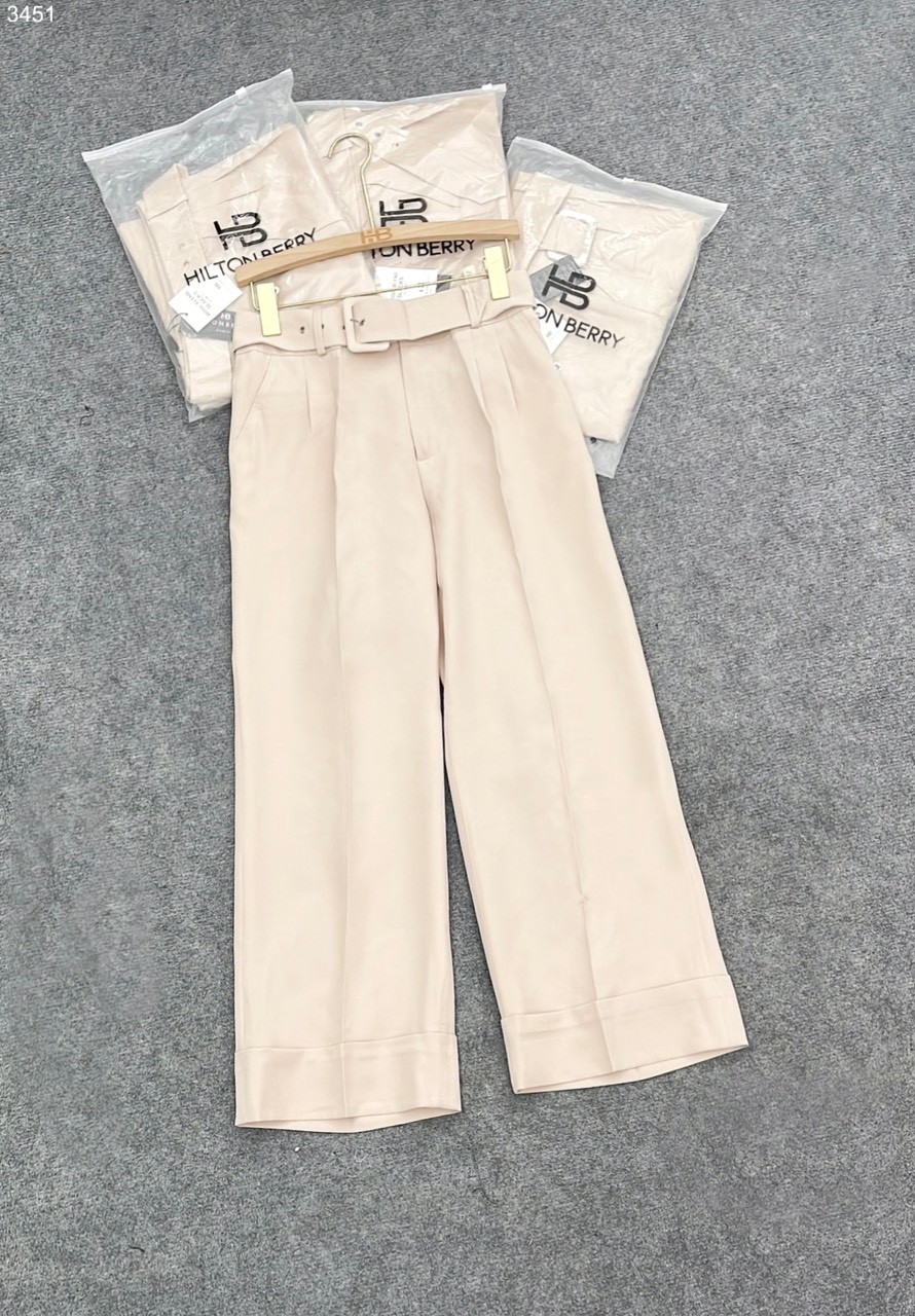 Quần baggy gập gấu