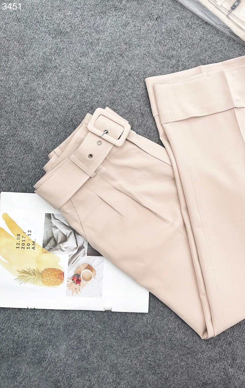 Quần baggy gập gấu