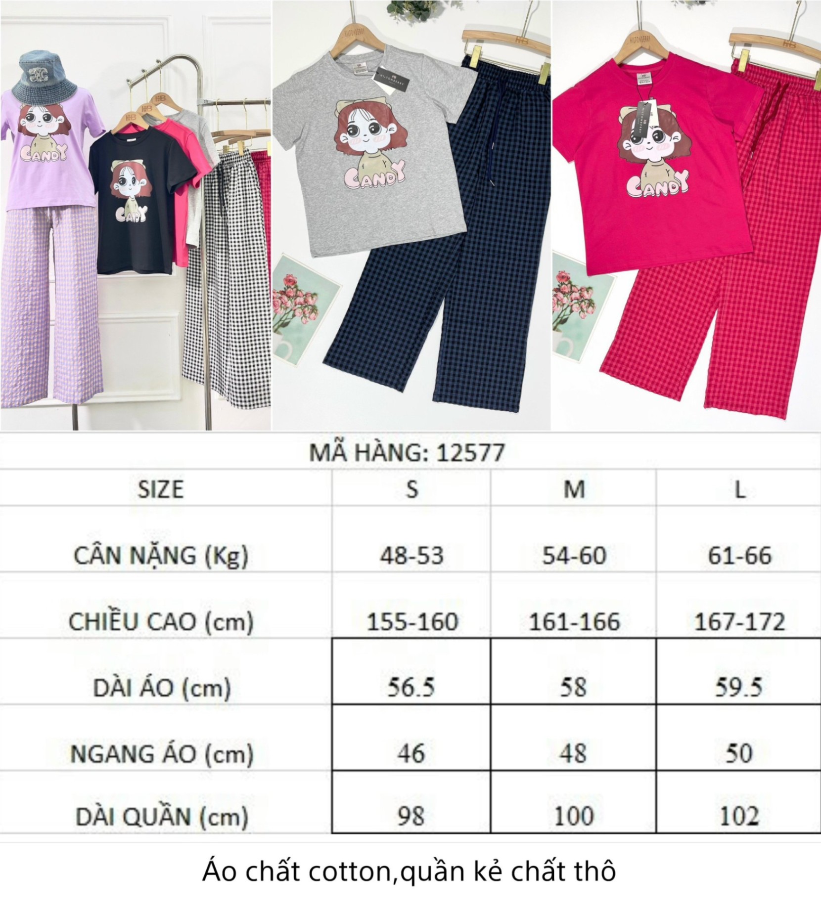 Áo kẻ áo thun cô gái