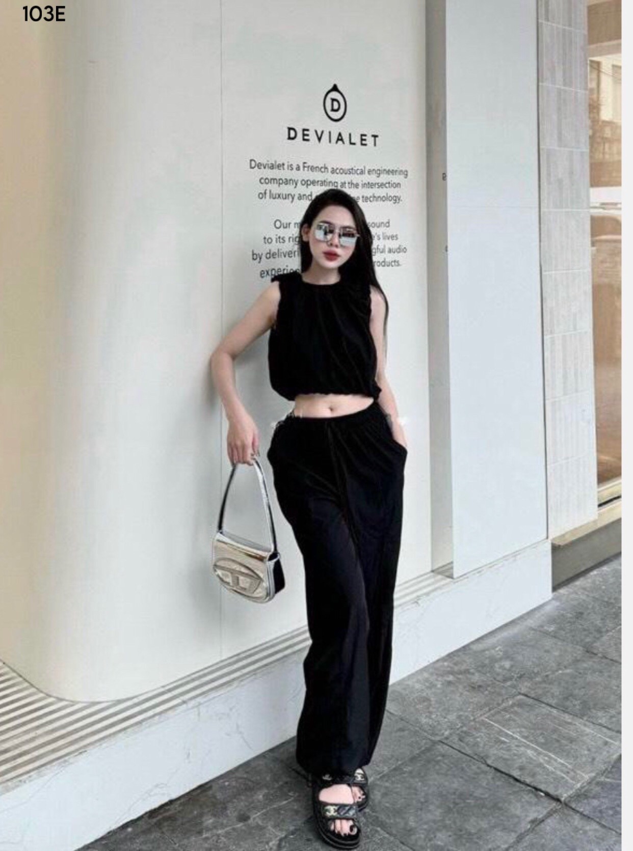 Quần jogger dù