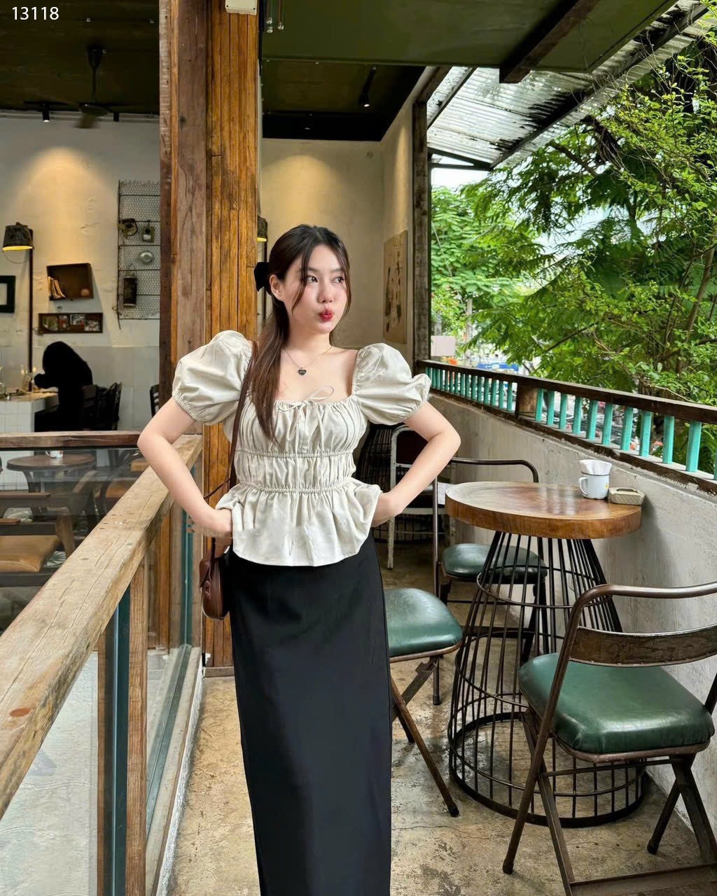 Áo kiểu nữ tay phồng