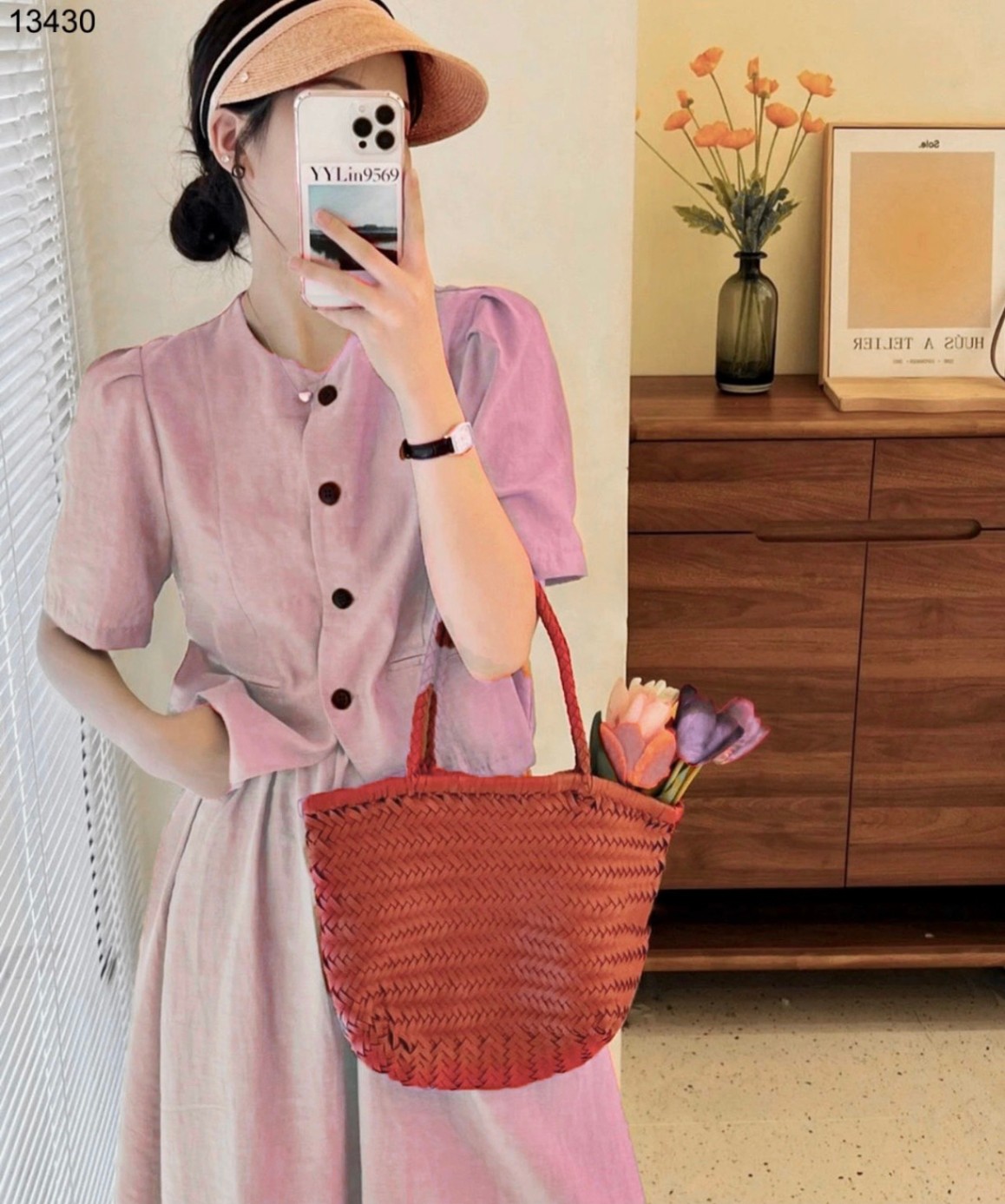 Set áo mix váy dài thời trang