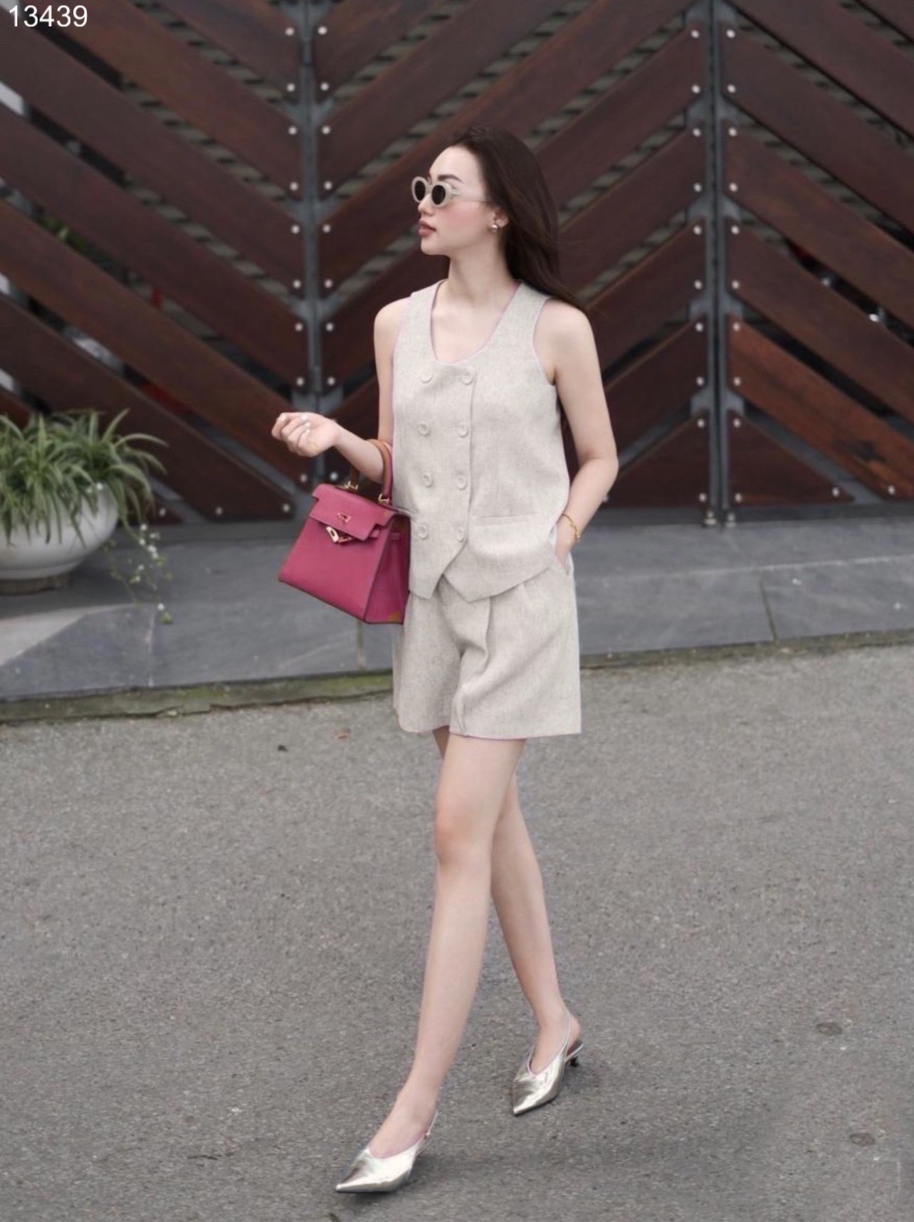 Set Gile kèm quần sooc thời trang