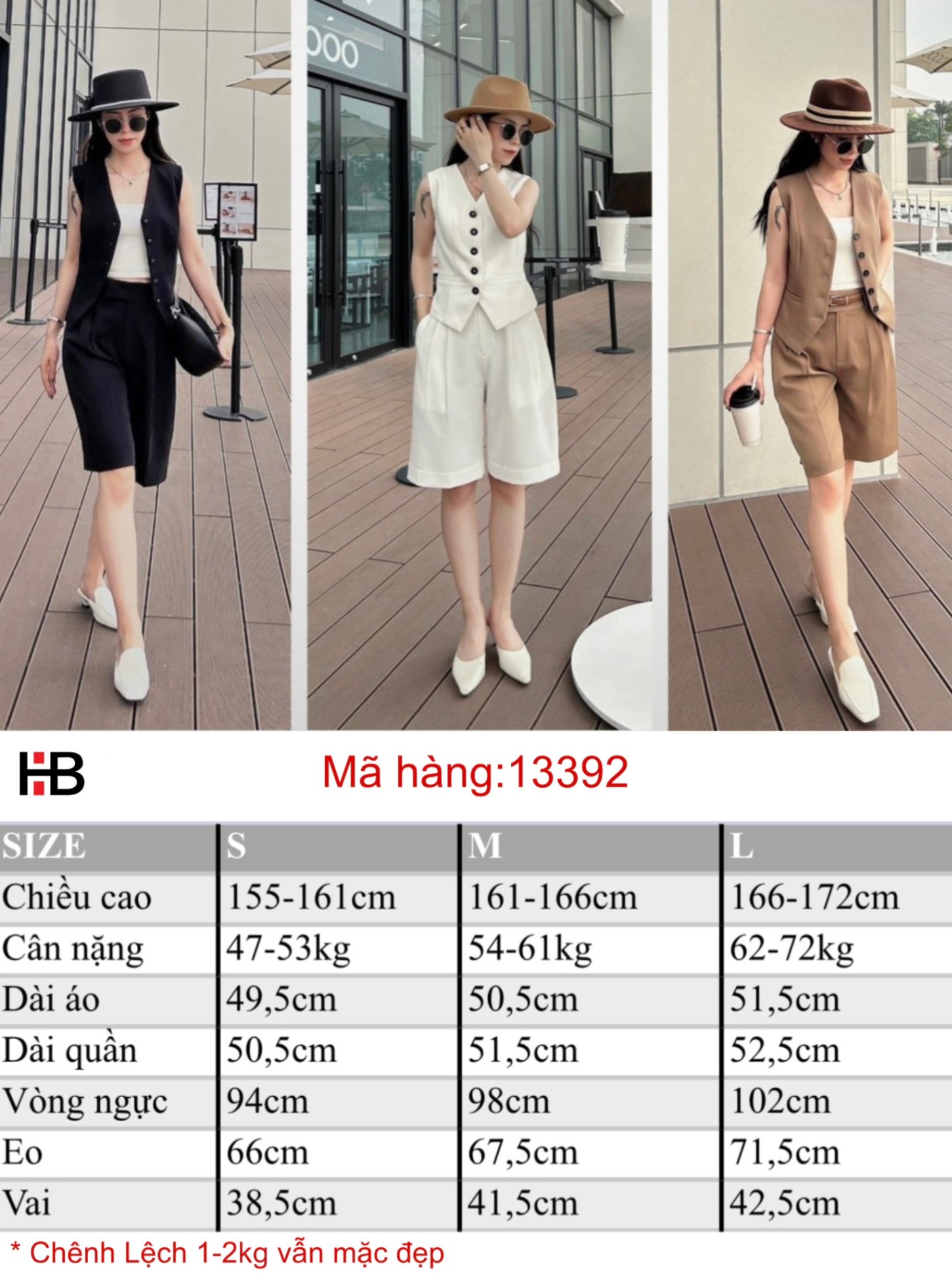 Set thời trang sát nách