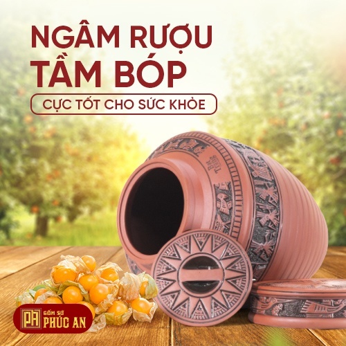 Phương pháp ủ rượu tầm bóp với lợi ích vượt trội cho sức khỏe