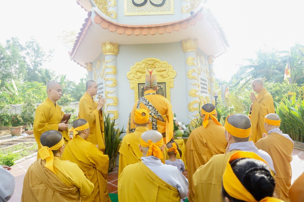 Cần Thơ: Chùa Long An trang nghiêm tổ chức lễ tiểu tường cố Hòa thượng Thích Thanh Biếc