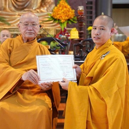 Đồng Nai: Lễ trao Bằng tốt nghiệp Cao đẳng Phật học tại thiền viện Trúc Lâm Trí Đức