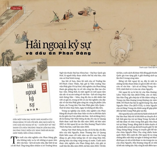 Hải ngoại kỷ sự và dấu ấn Phan Đăng