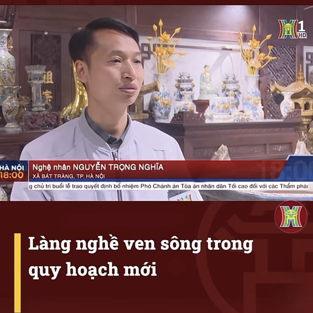 Làng nghề ven sông trong quy hoạch mới