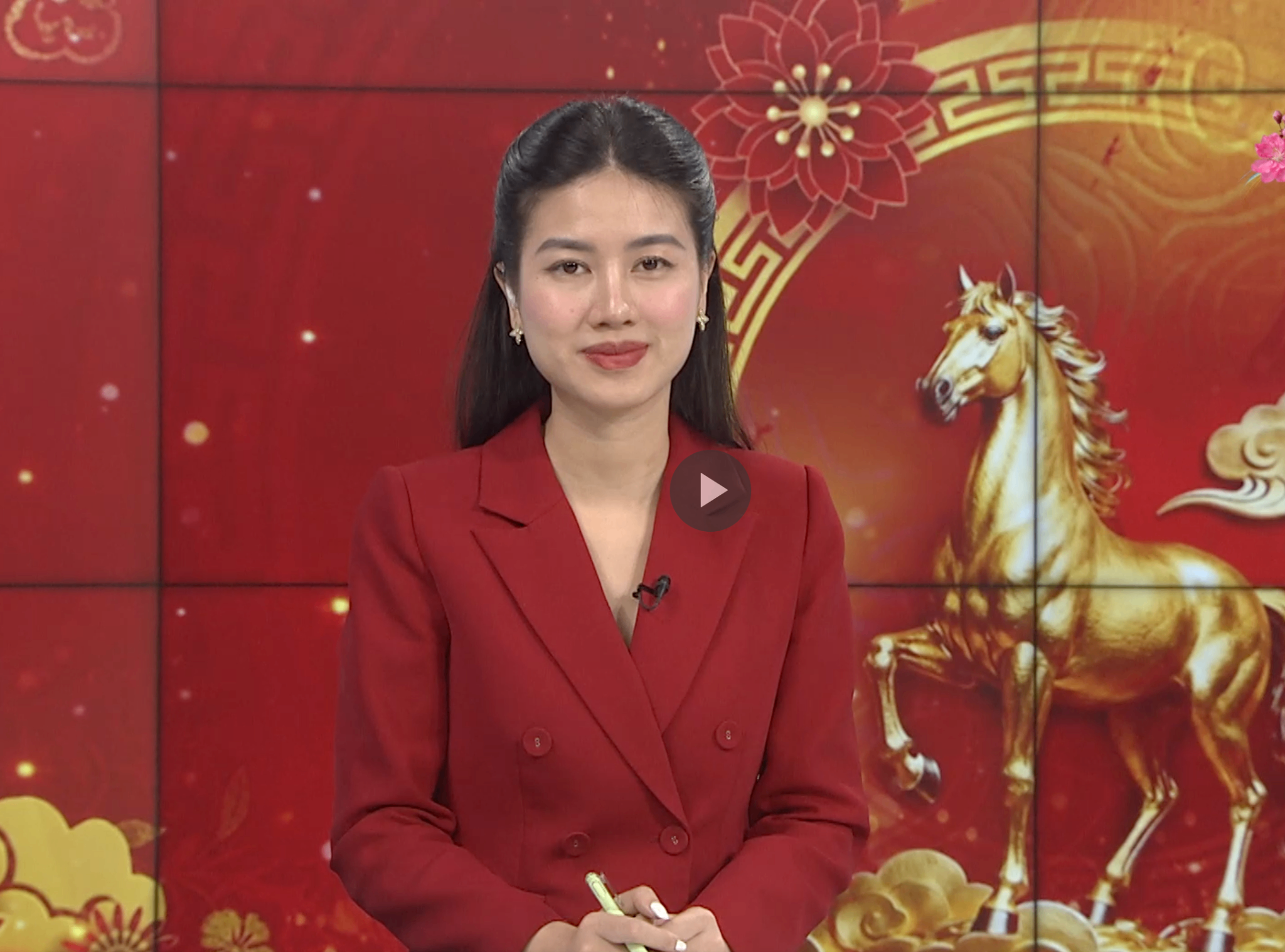 Năm mới nói chuyện về linh vật ngựa trên truyền hình Hà Nội - Gốm Tre Việt