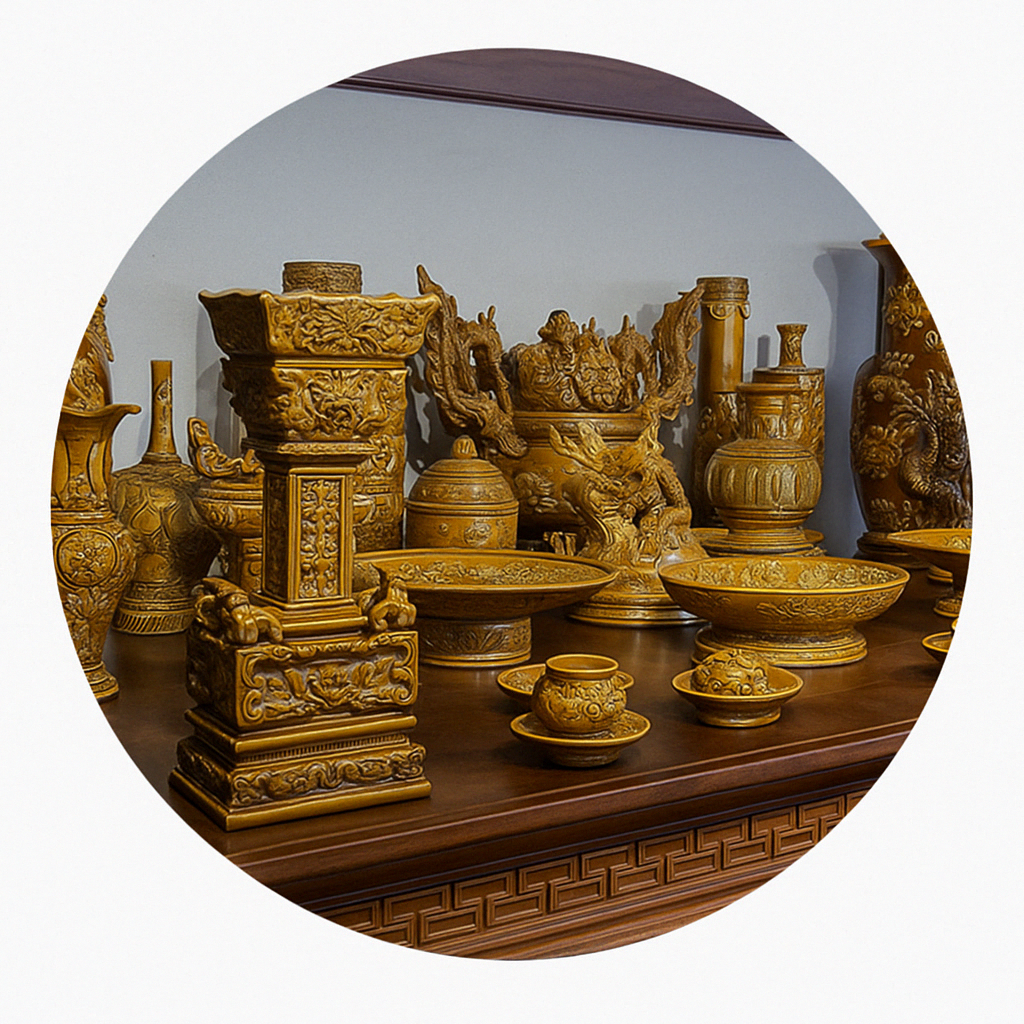 Bộ Đồ Thờ Cung Đình