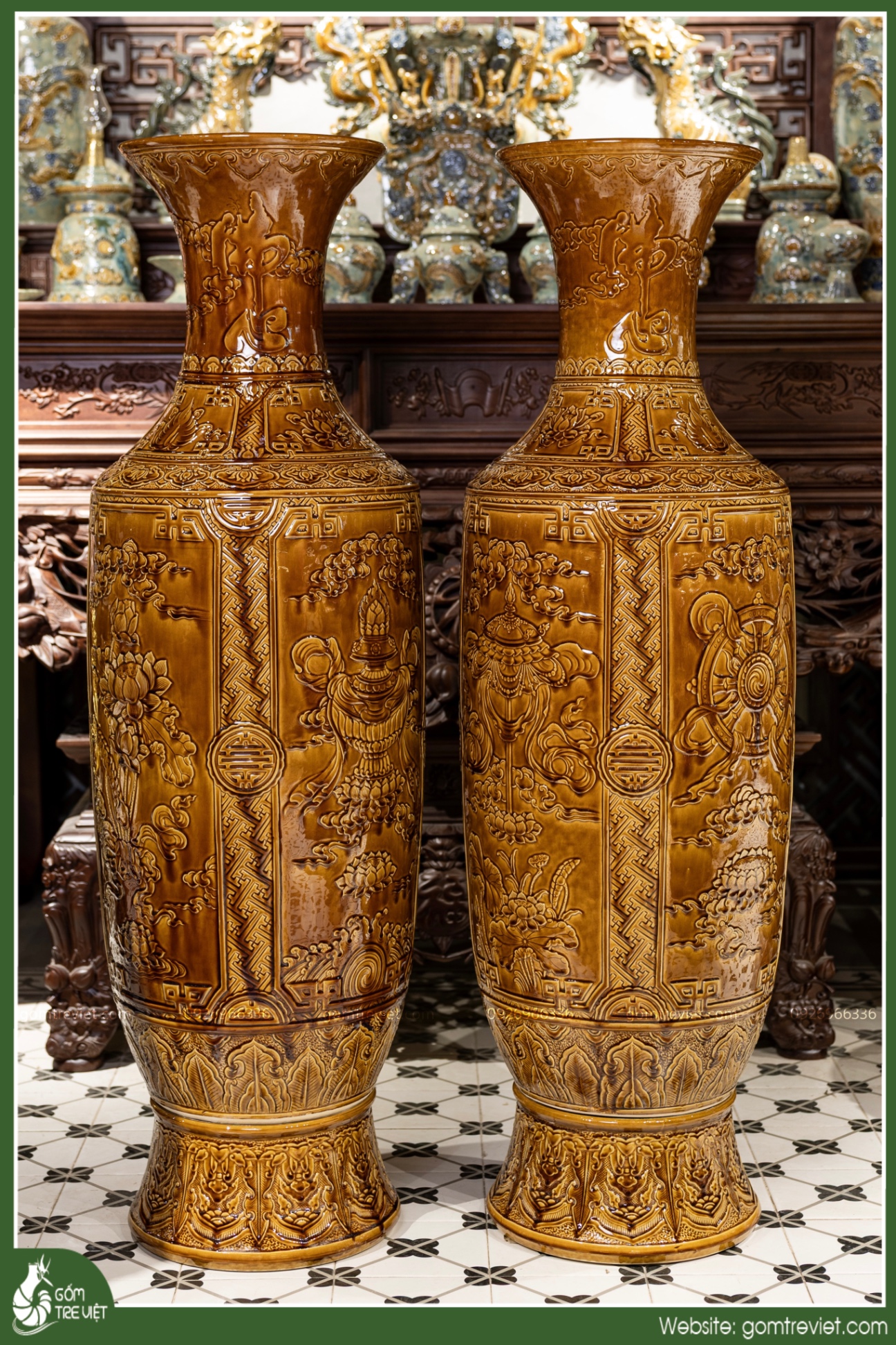 Lọ lộc bình 1m4 