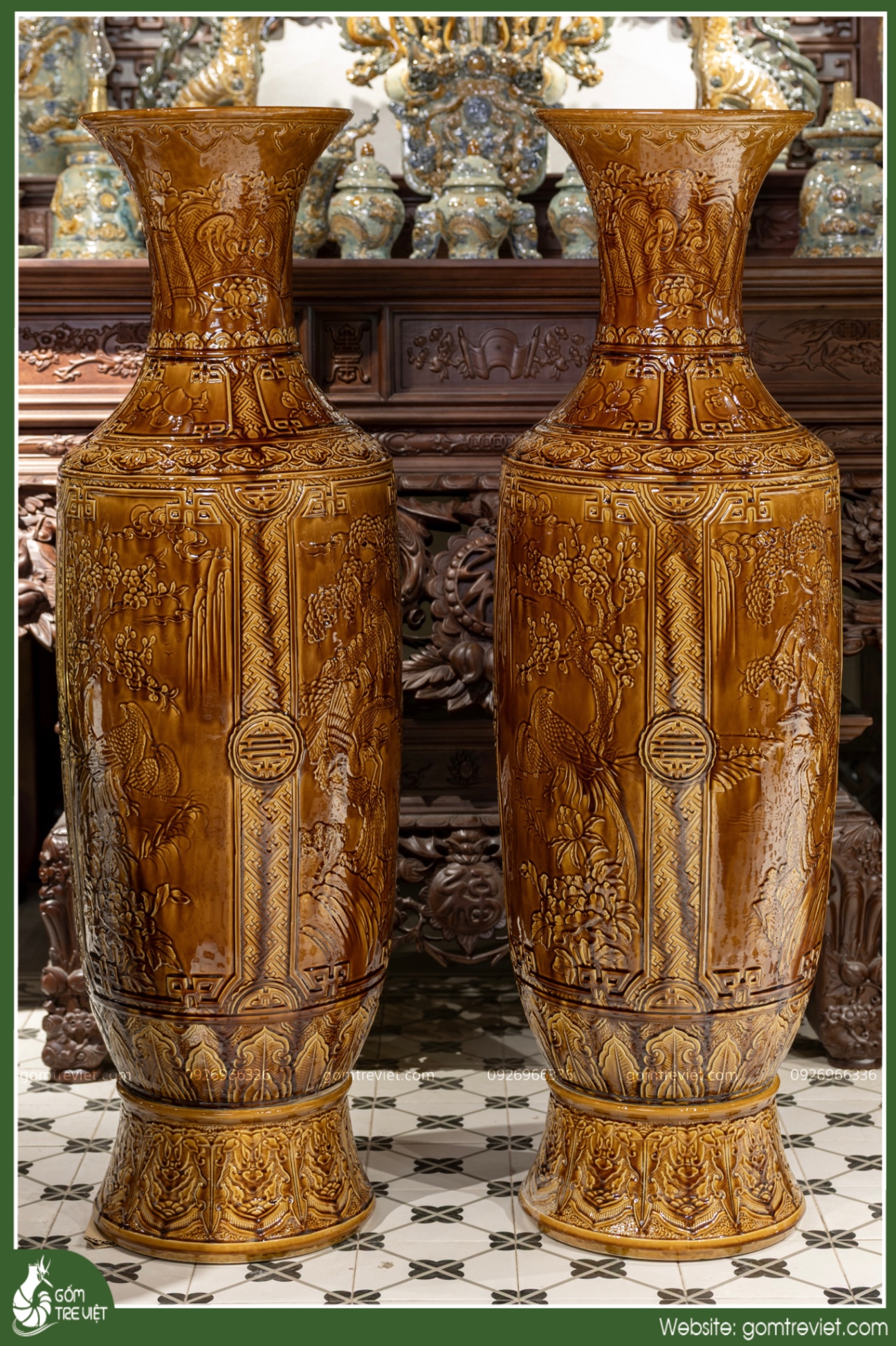 Lọ lộc bình 1m4 