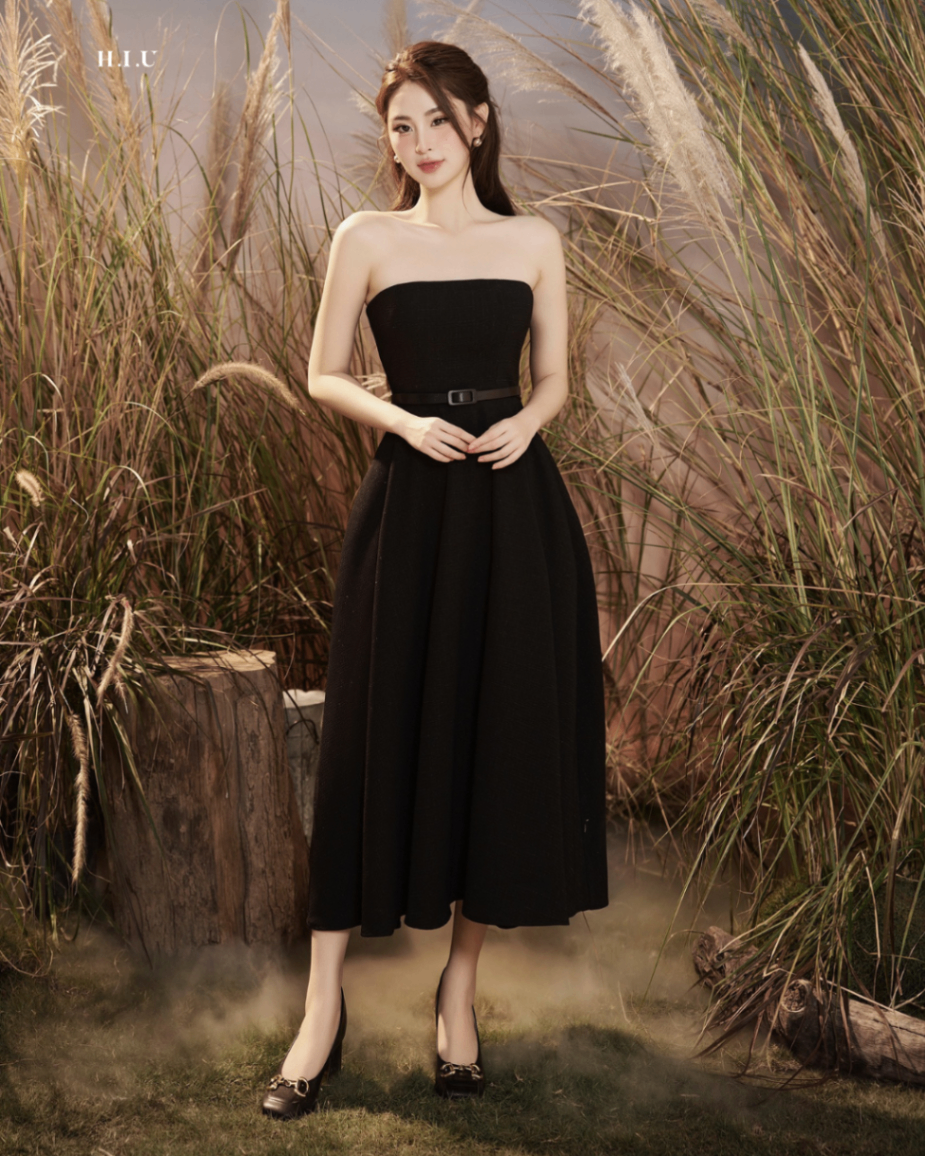 Váy nữ đầm đen công sở thiết kế cao cấp sang chảnh TIARA dáng chữ A chất  liệu Kate Hàn SOYOUNG - VSY181110D | Lazada.vn