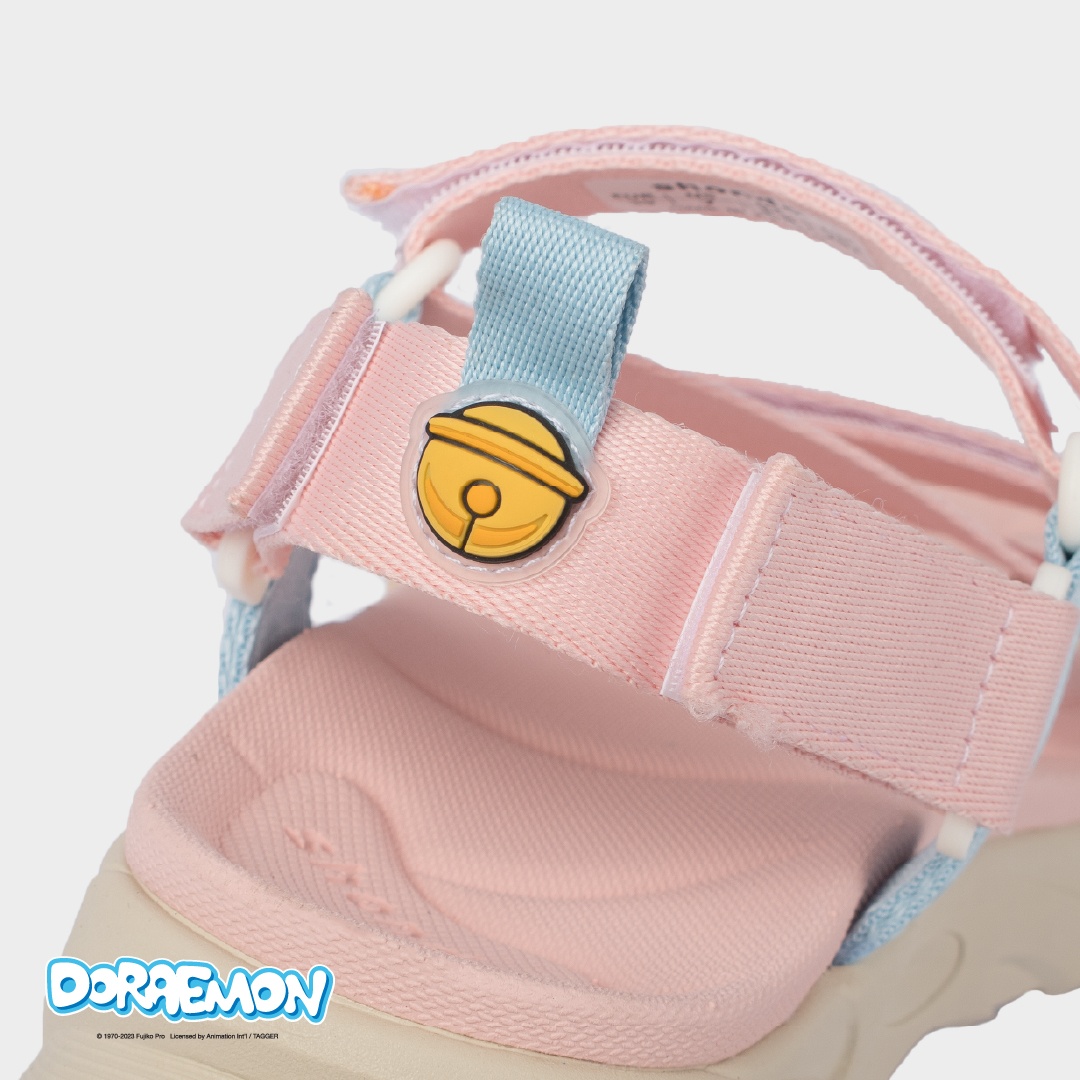 Sandals F8M Doraemon be hồng