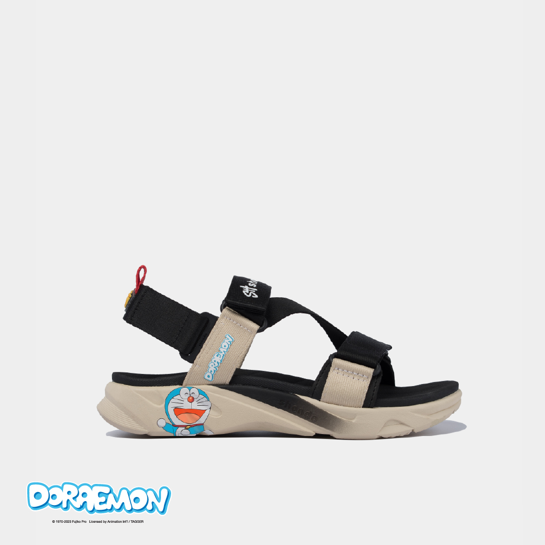 Sandals F8M Doraemon be đen