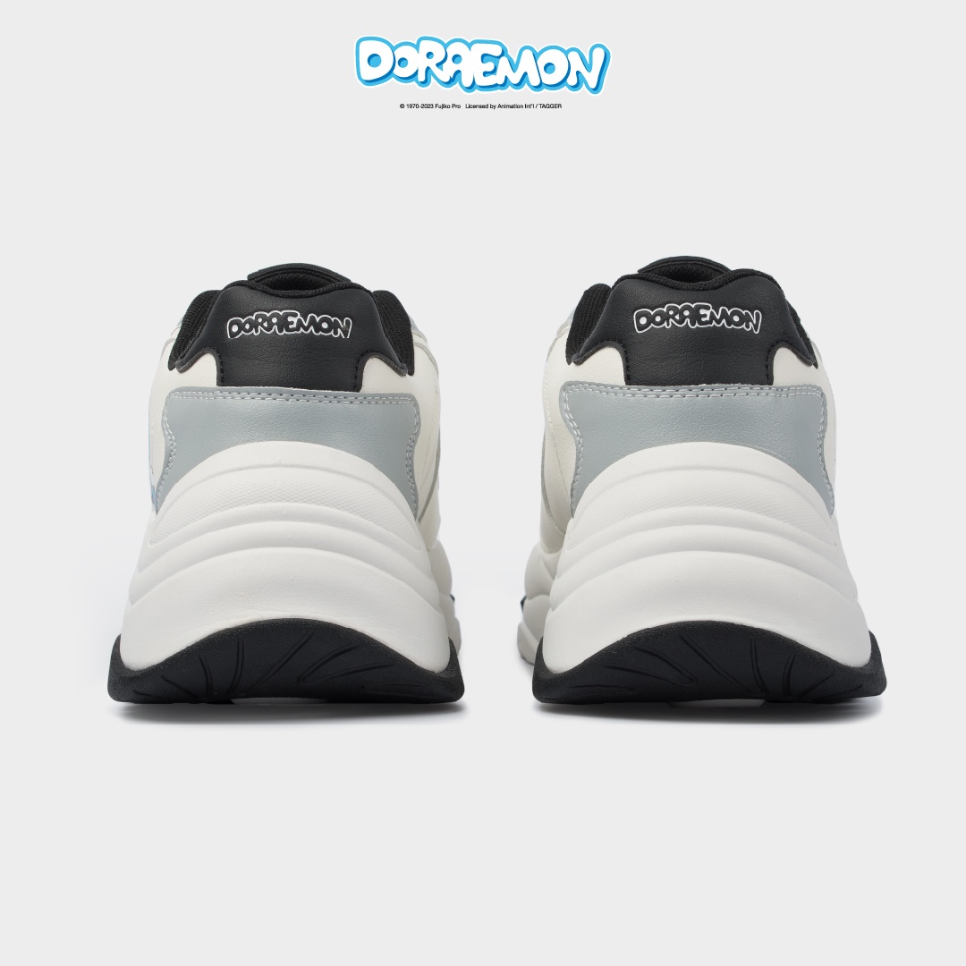Chunky S1 Doraemon trắng đen