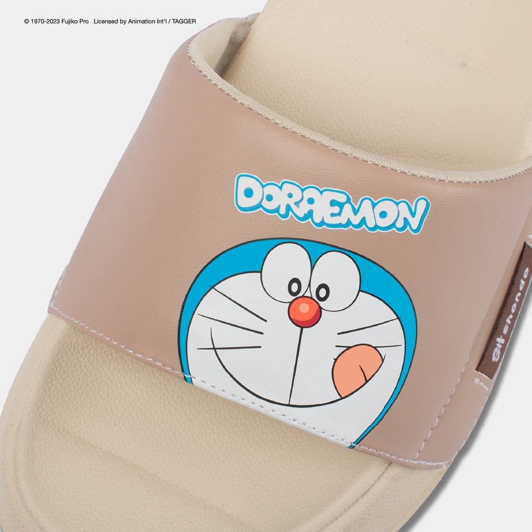 Dép Trendy 3 Doraemon be nâu