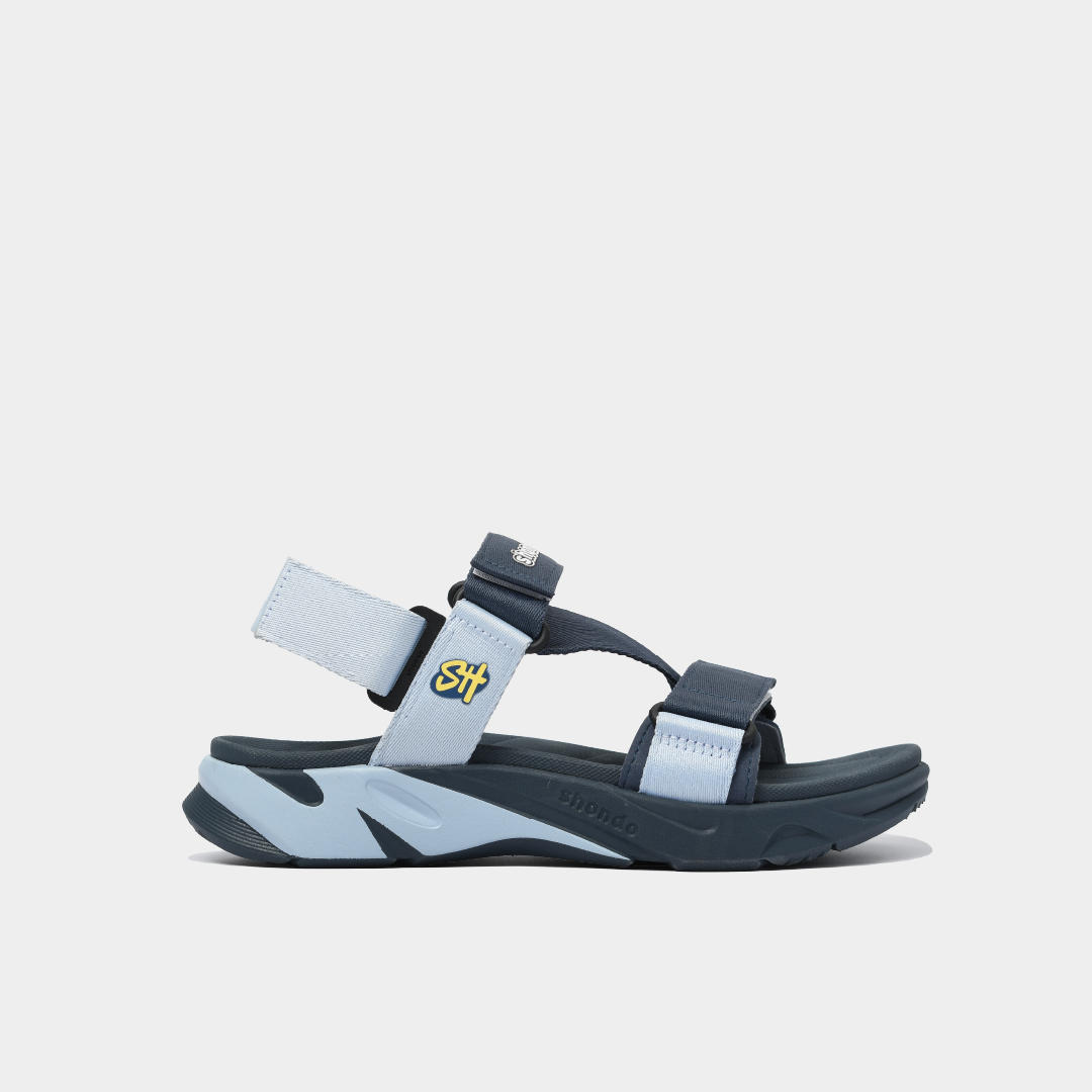 [TẶNG DÉP] Sandals F8M xanh đen xanh tím pastel