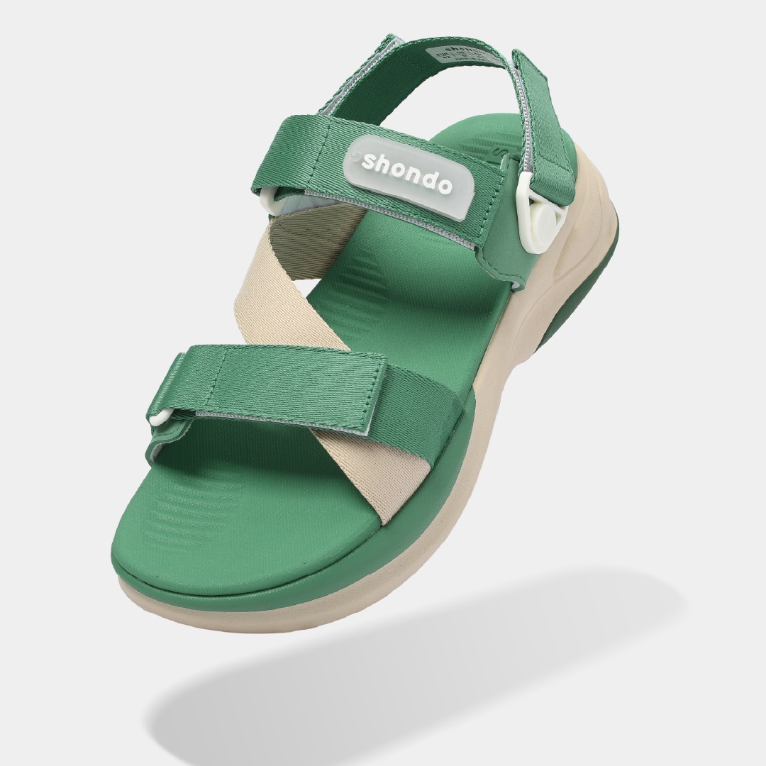 Sandals F8B be xanh lá