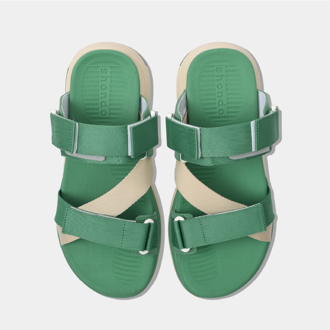 Sandals F8B be xanh lá
