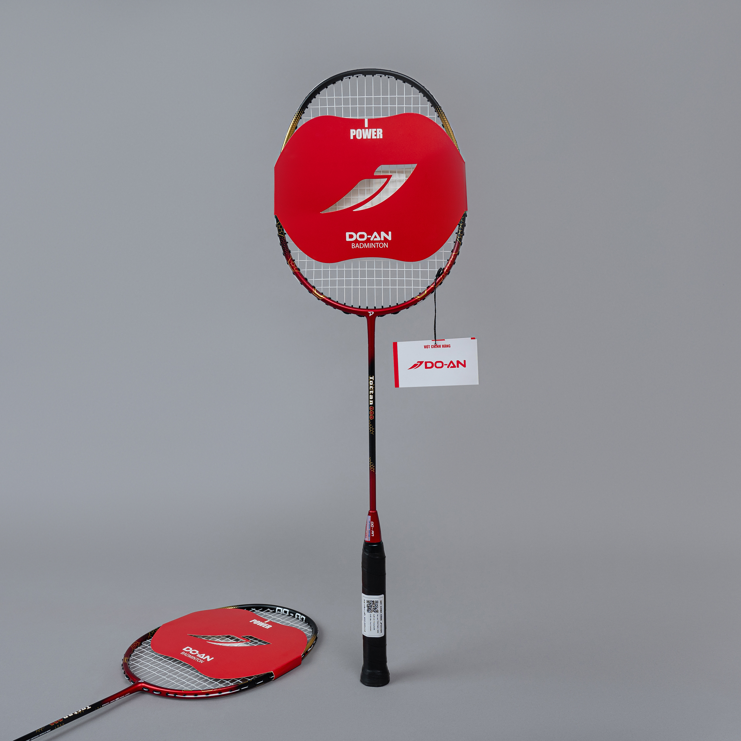 Vợt TocTan Doan 300 Full carbon - Đỏ