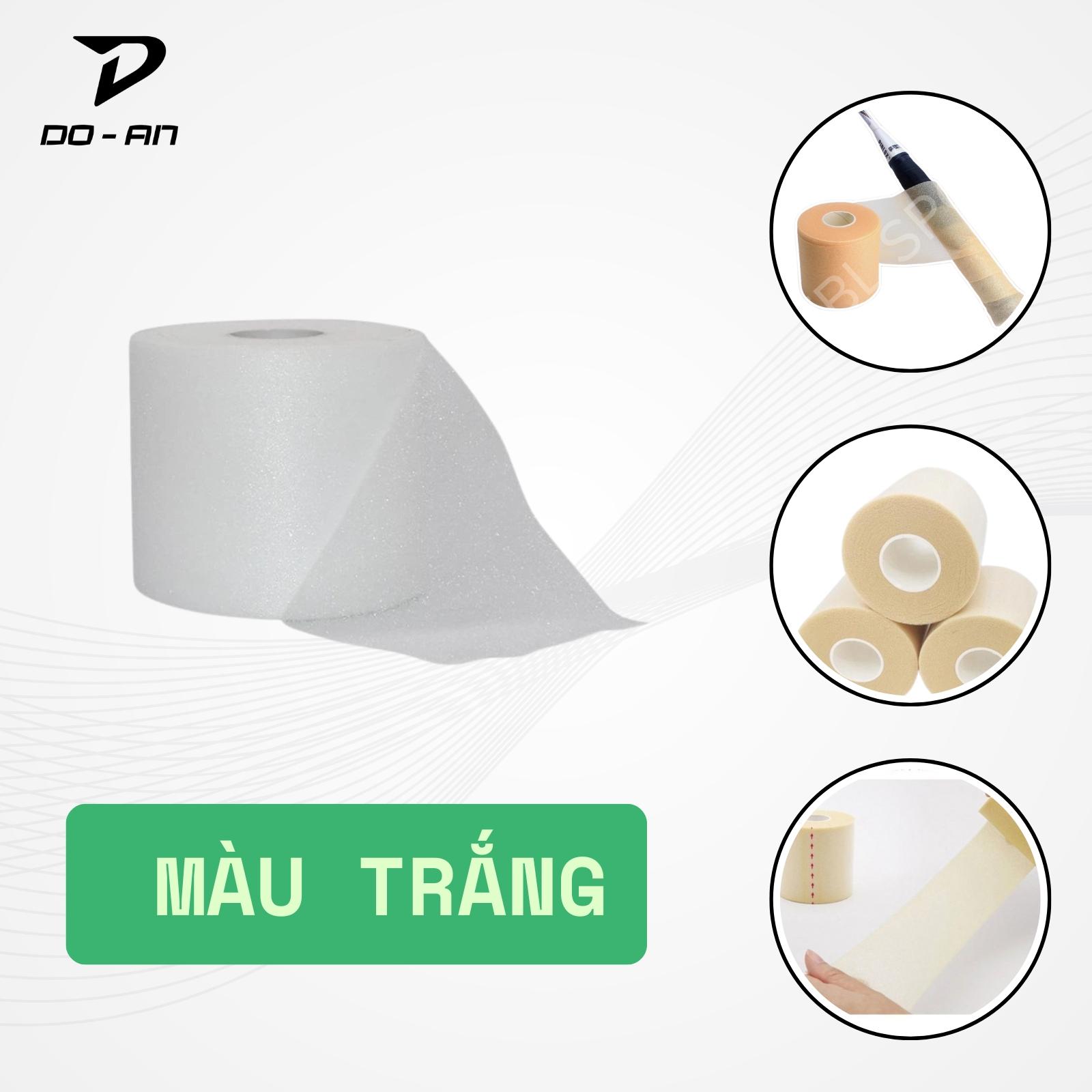 Quấn cốt cán vợt Doan cuộn 10m - Trắng