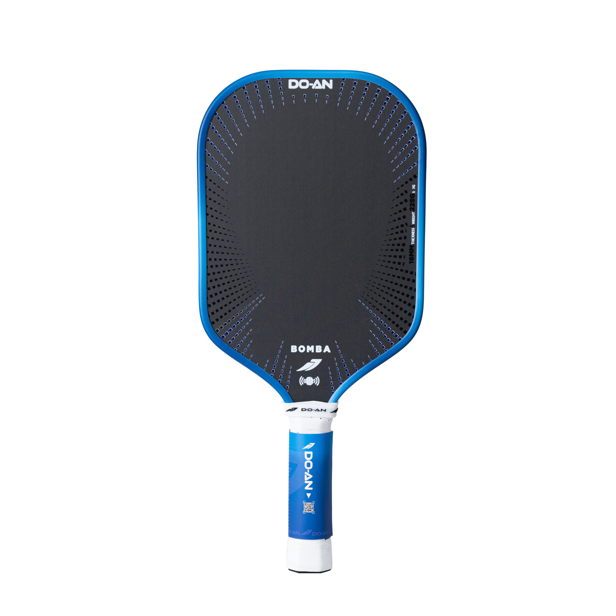 Vợt Pickleball Doan Bomba X 16mm - Xanh dương