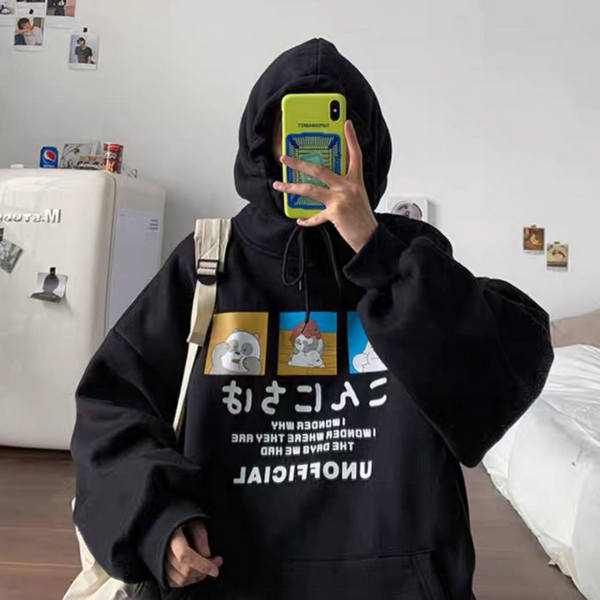 ÁO HOODIE OVERSIZE WEBAREBEARS