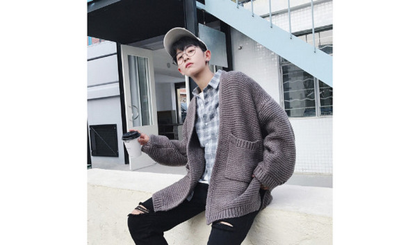 Kiểu áo khoác len nam đẹp
