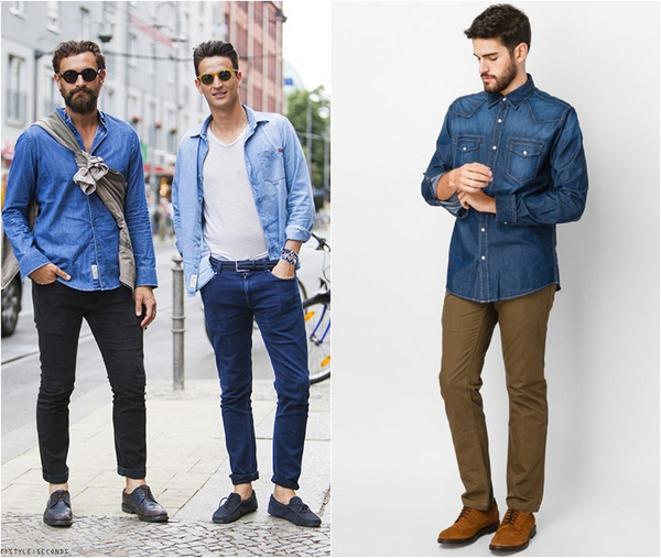 Lưu ý khi bạn lựa chọn áo sơ mi nam denim