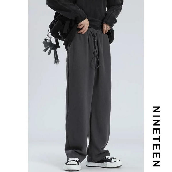 Quần dài lưng thun wide pants