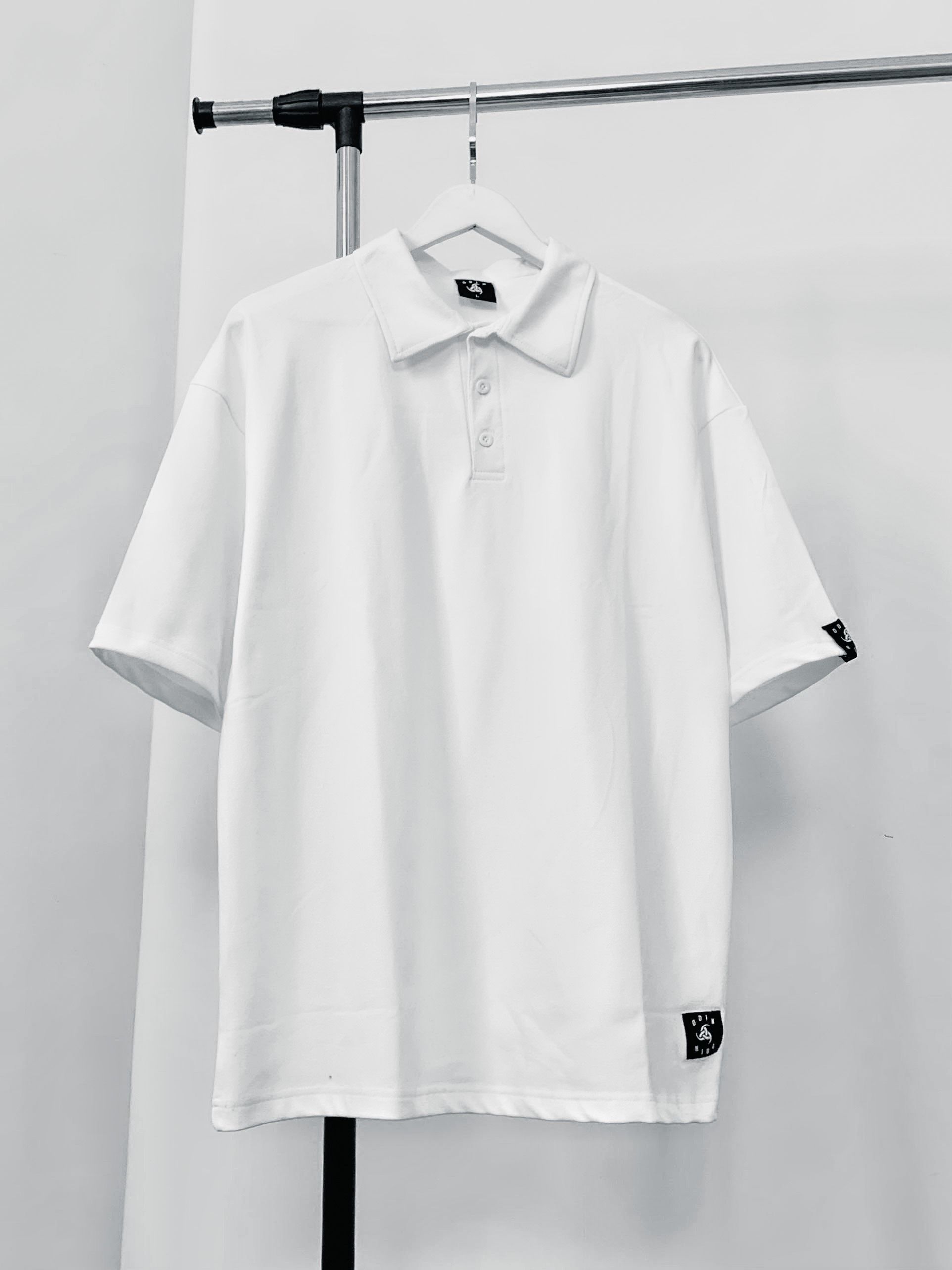 Áo Polo Trơn ODIN - Trắng - M