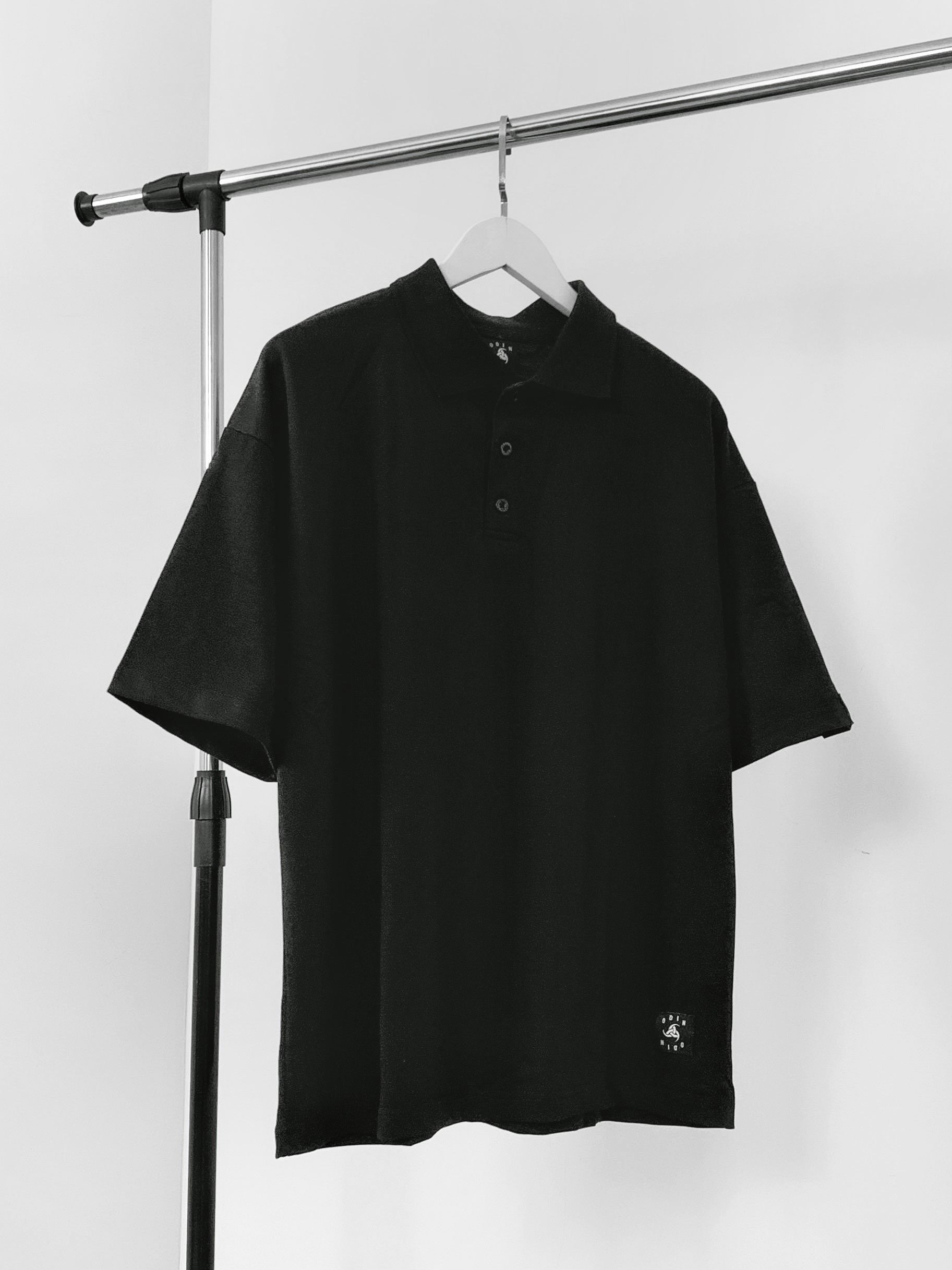 Áo Polo Trơn ODIN - Đen - M