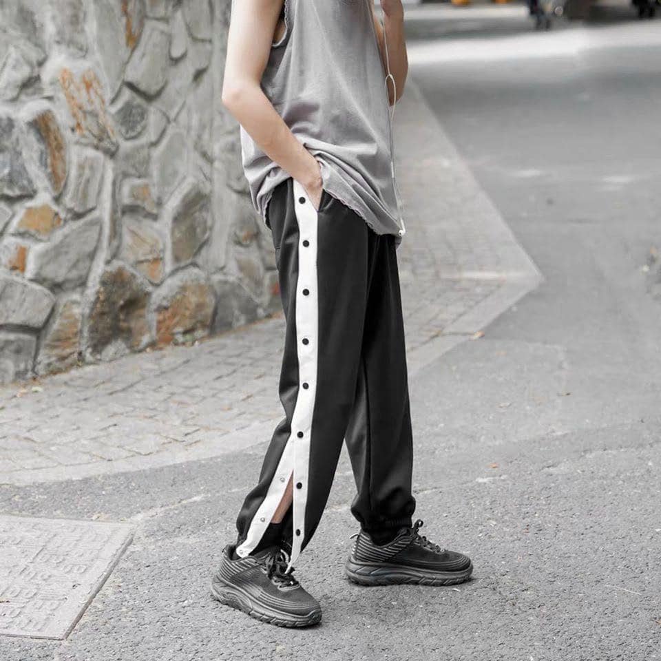 Quần Buttons Pants - Đen - M